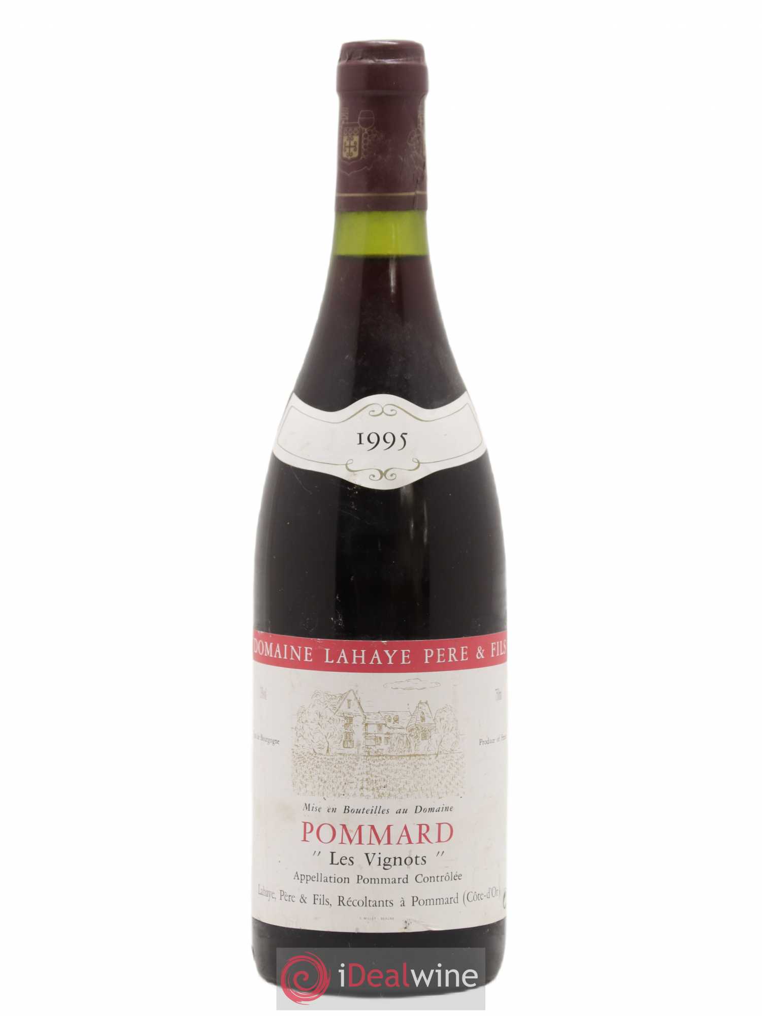 Pommard Les Vignots Domaine Lahaye (sans prix de réserve) 1995 - Posten von 1 Flasche - 0
