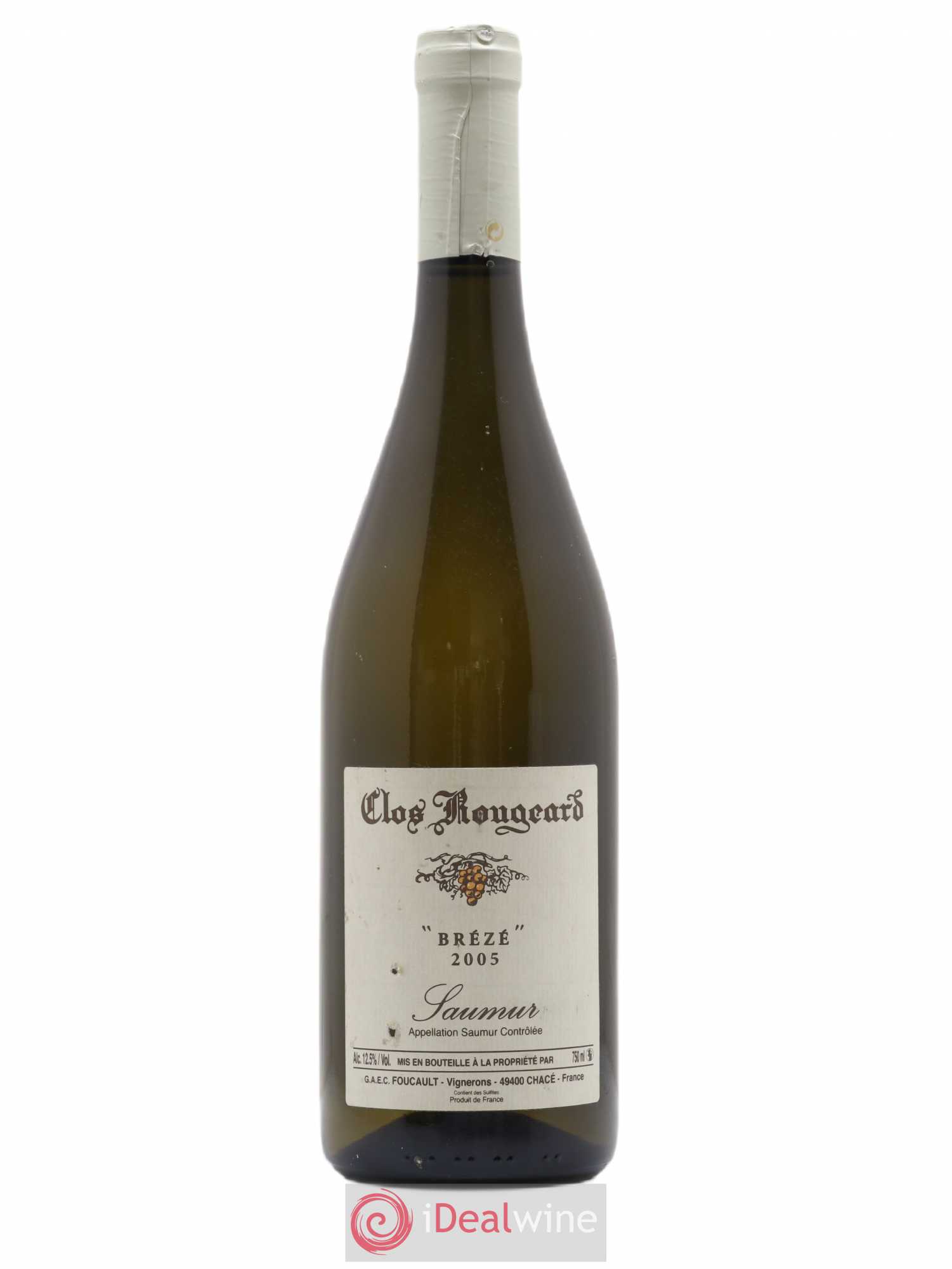 Saumur Brézé Clos Rougeard 2005 - Lot de 1 bouteille - 0