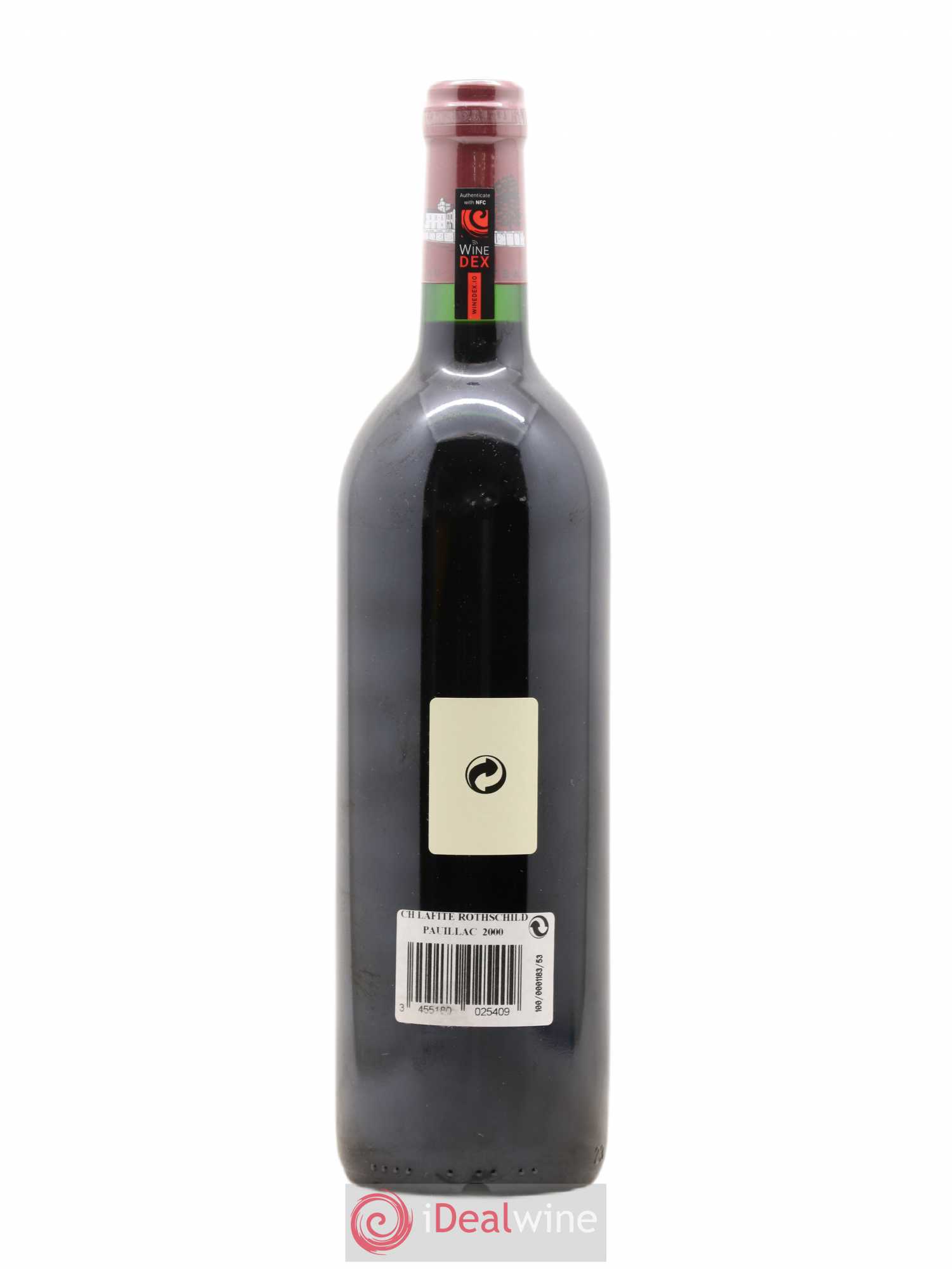 Château Lafite Rothschild 1er Grand Cru Classé 2000 - Lot de 1 bouteille - 1