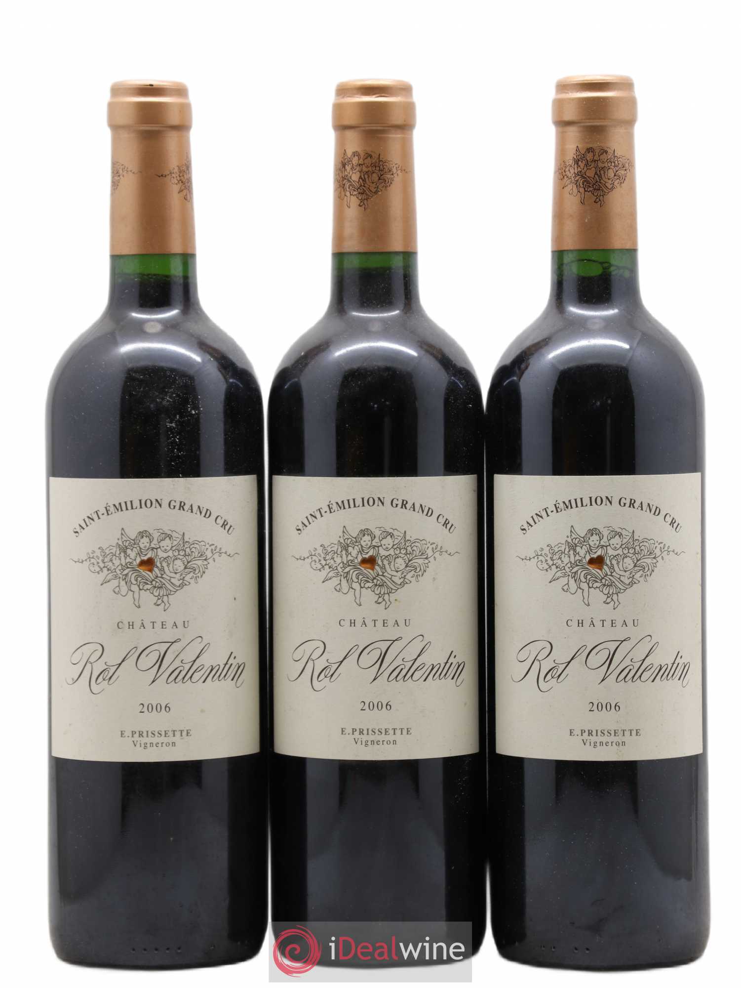 Château Rol Valentin Grand Cru Classé 2006 - Lot de 3 bouteilles - 0