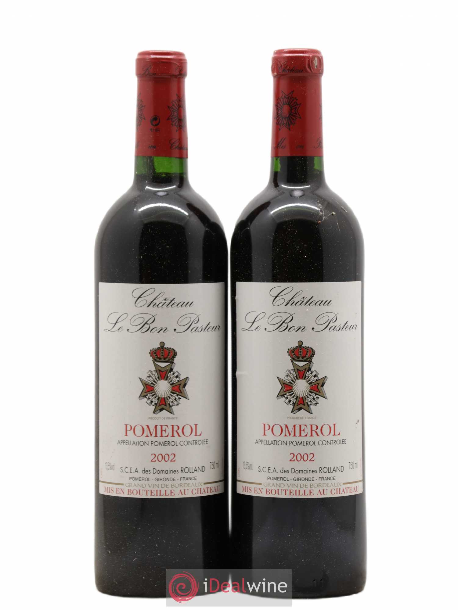 Château le Bon Pasteur 2002 - Lot de 2 bouteilles - 0