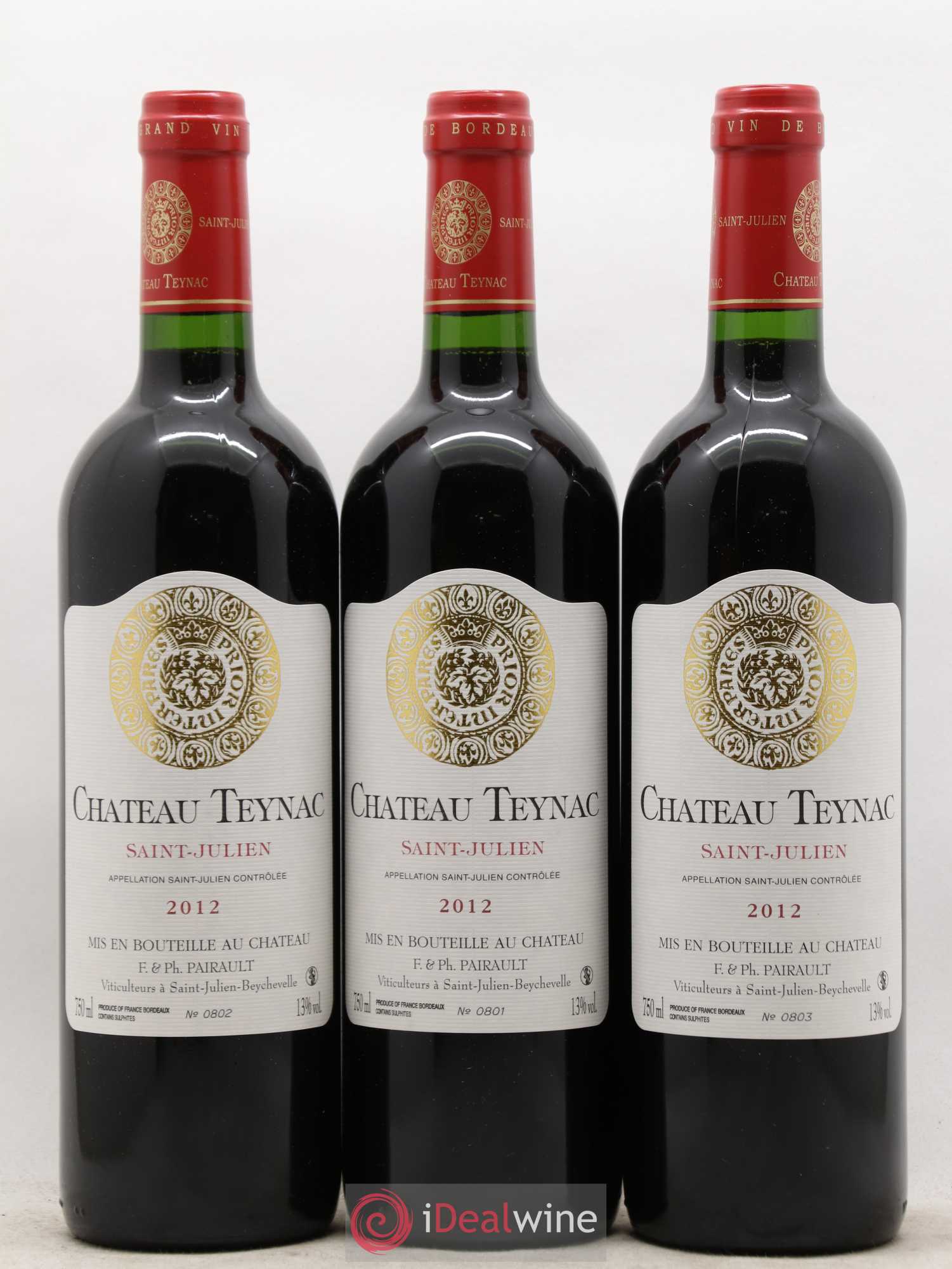 Château Teynac 2012 - Posten von 6 Flaschen - 2