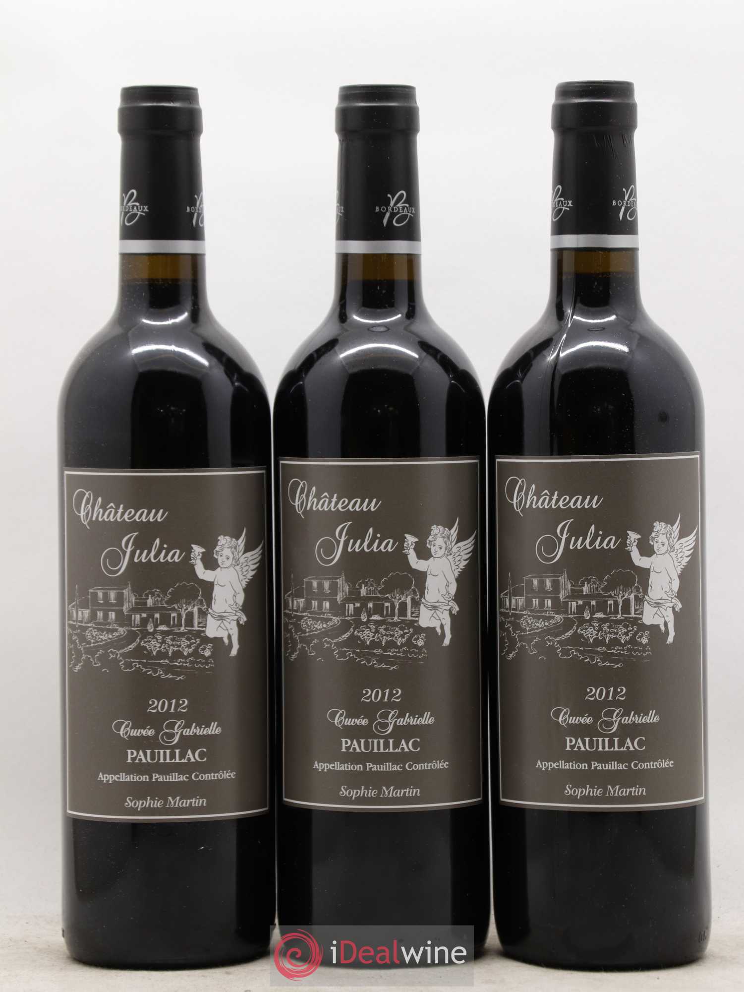 Pauillac Château Julia Cuvee Gabrielle 2012 - Posten von 6 Flaschen - 2