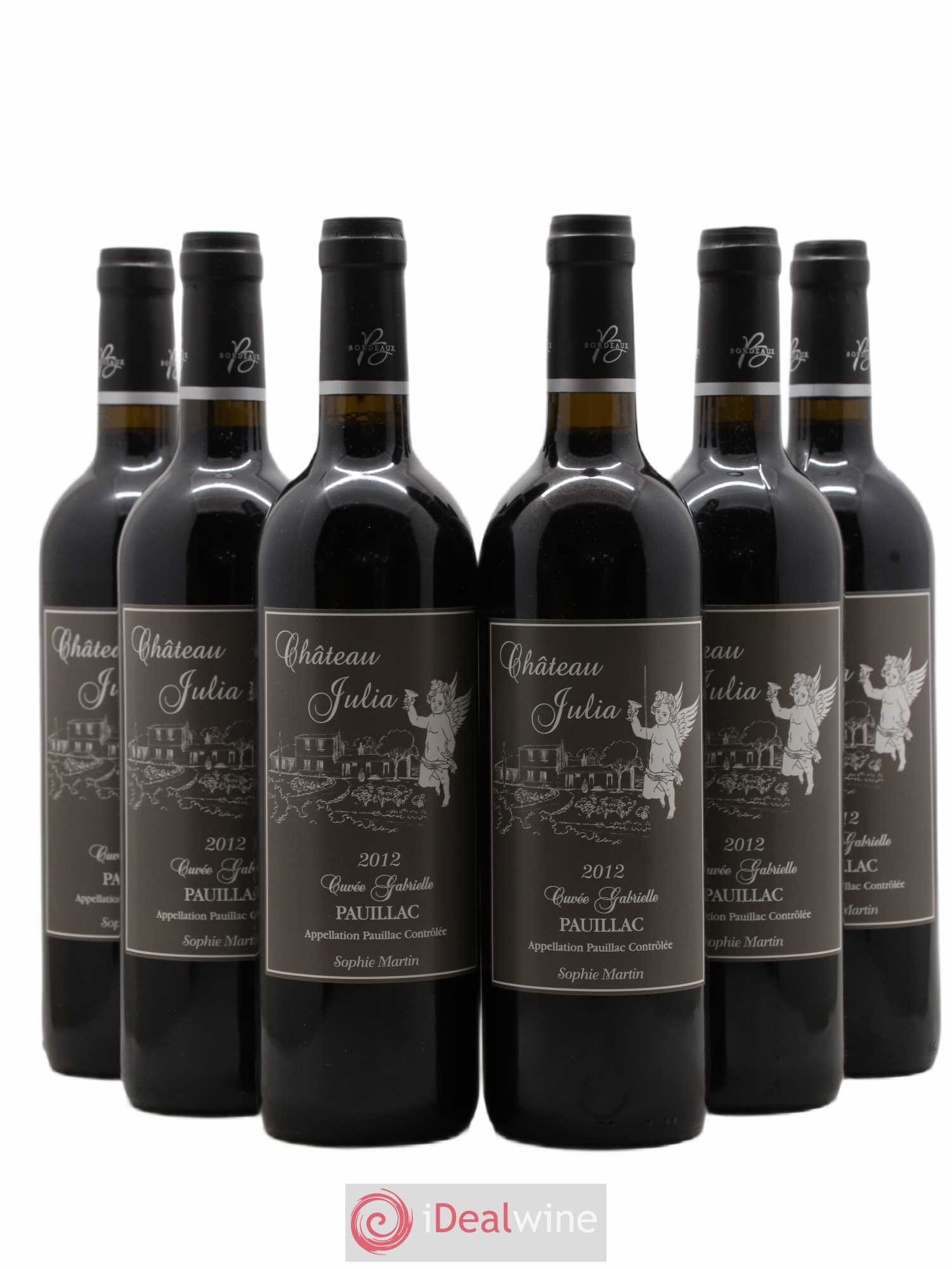Pauillac Château Julia Cuvee Gabrielle 2012 - Posten von 6 Flaschen - 0
