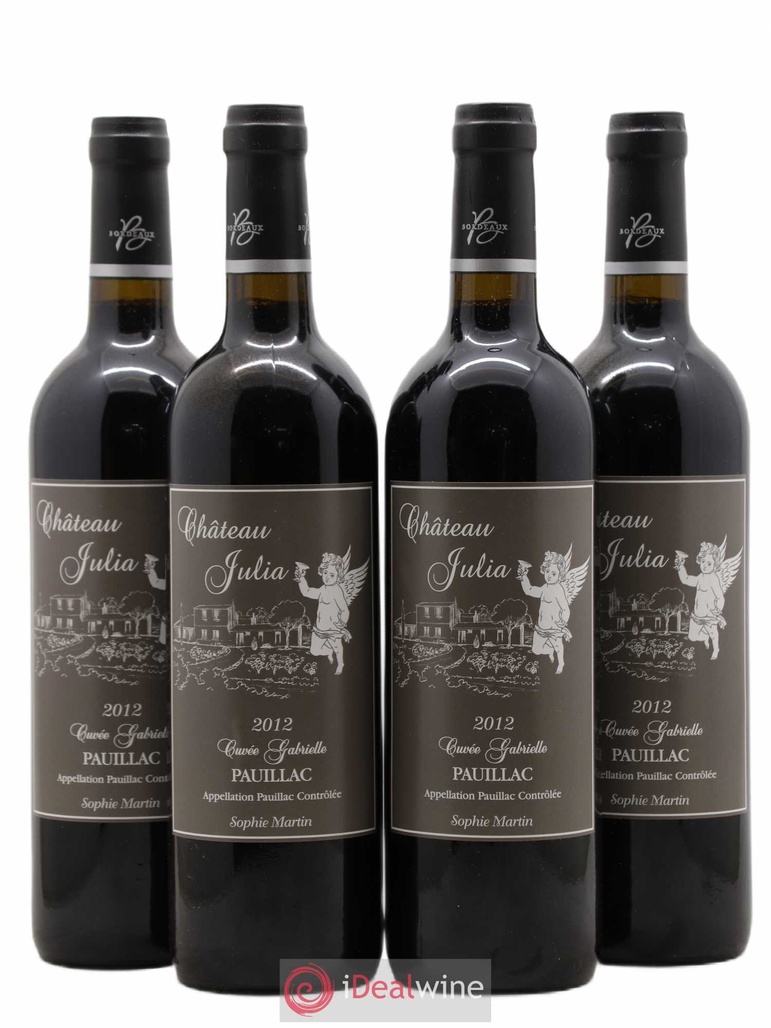 Pauillac Château Julia Cuvee Gabrielle 2012 - Posten von 4 Flaschen - 0