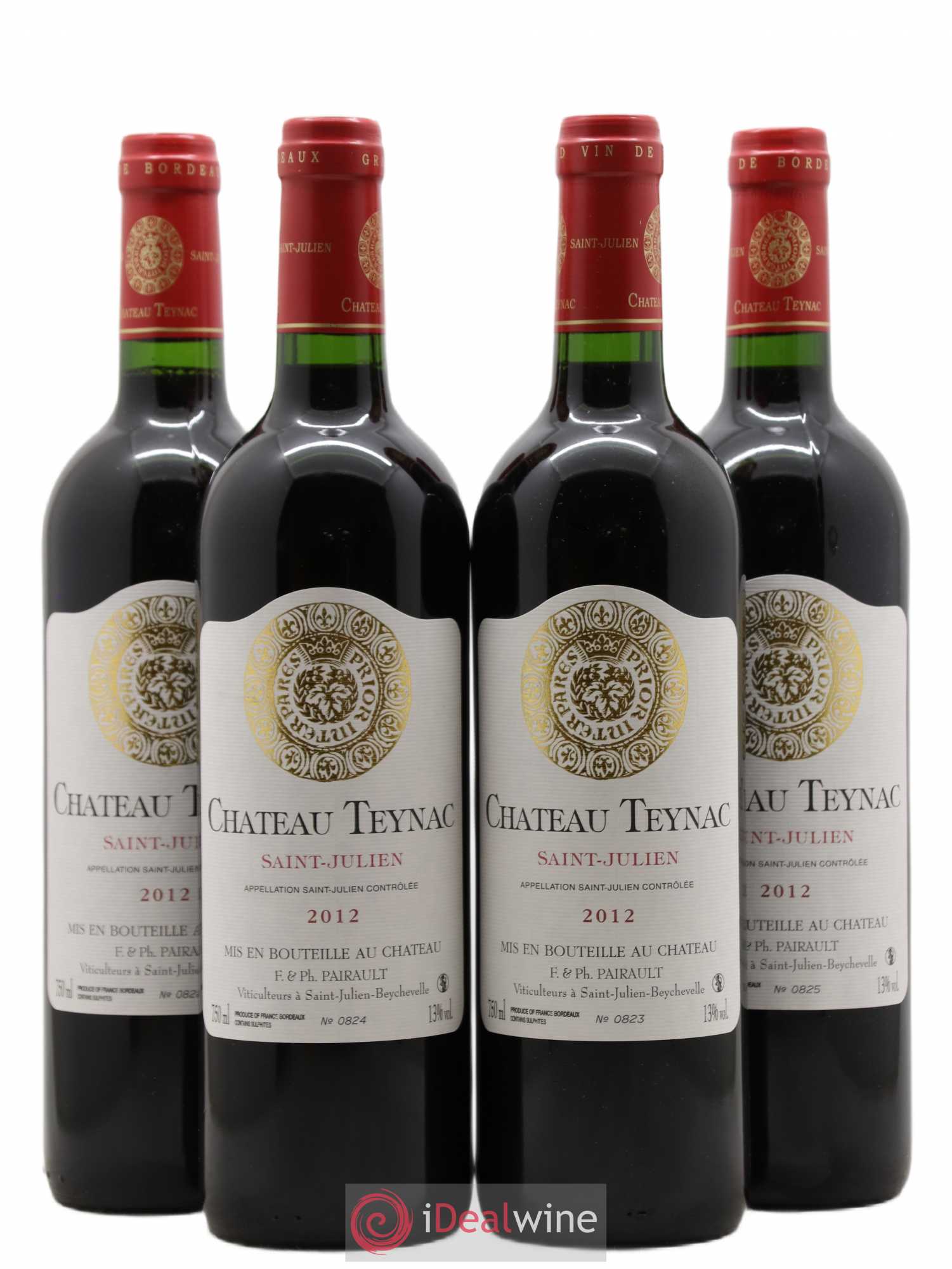 Château Teynac 2012 - Posten von 4 Flaschen - 0