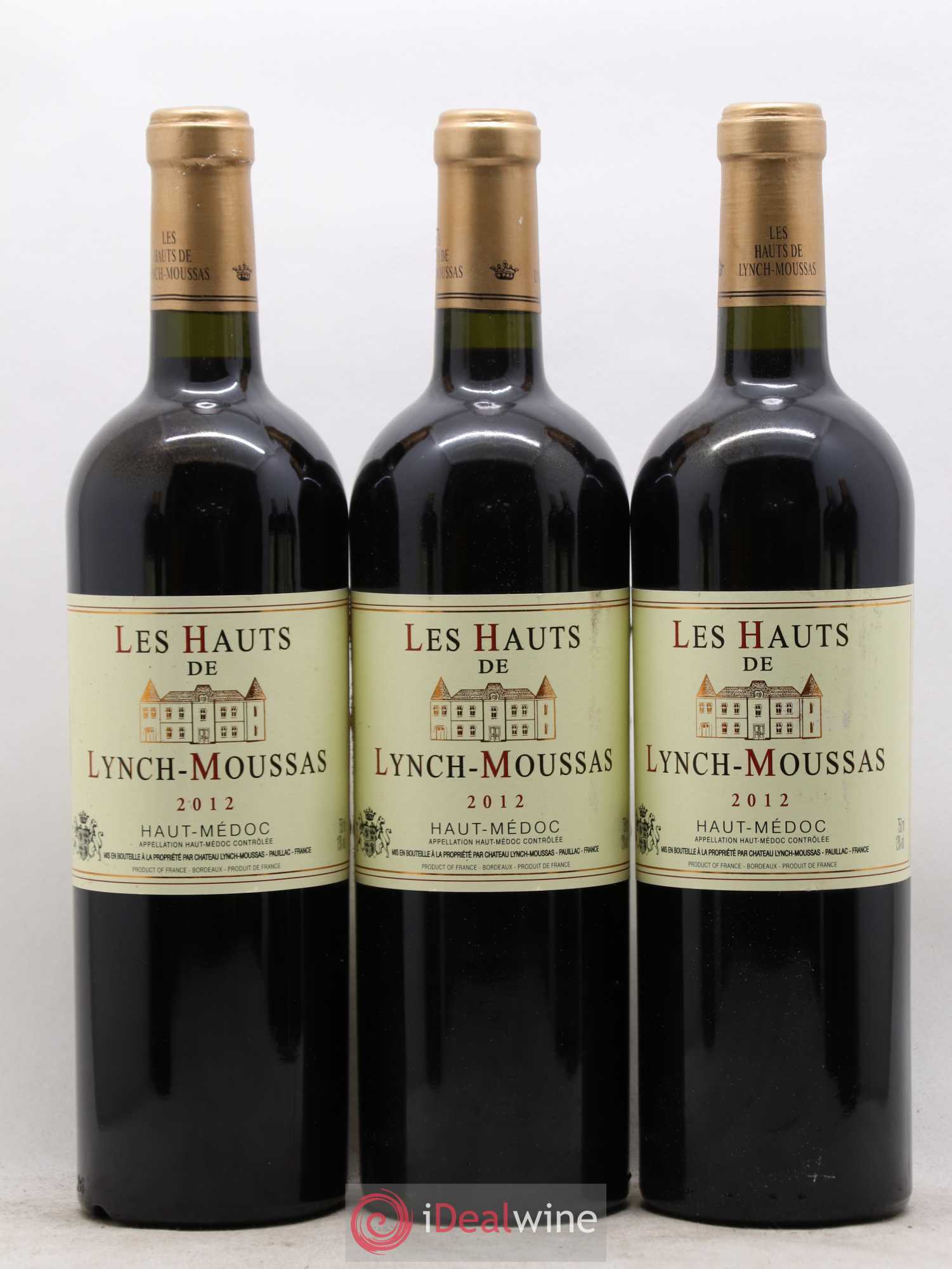 Haut Médoc Les Hauts de Lynch Moussas 2012 - Lot de 6 bouteilles - 1