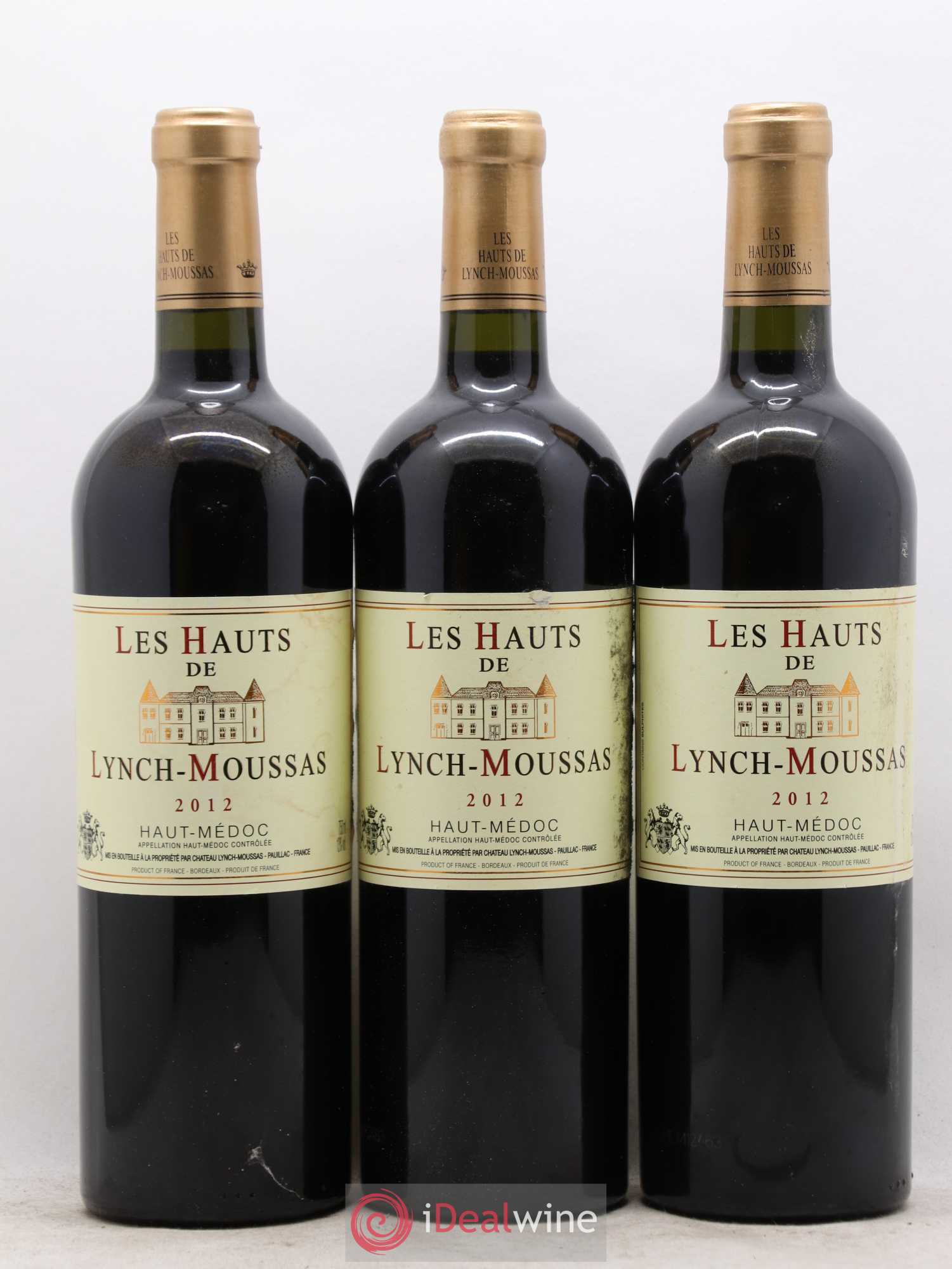 Haut Médoc Les Hauts de Lynch Moussas 2012 - Lot de 6 bouteilles - 2