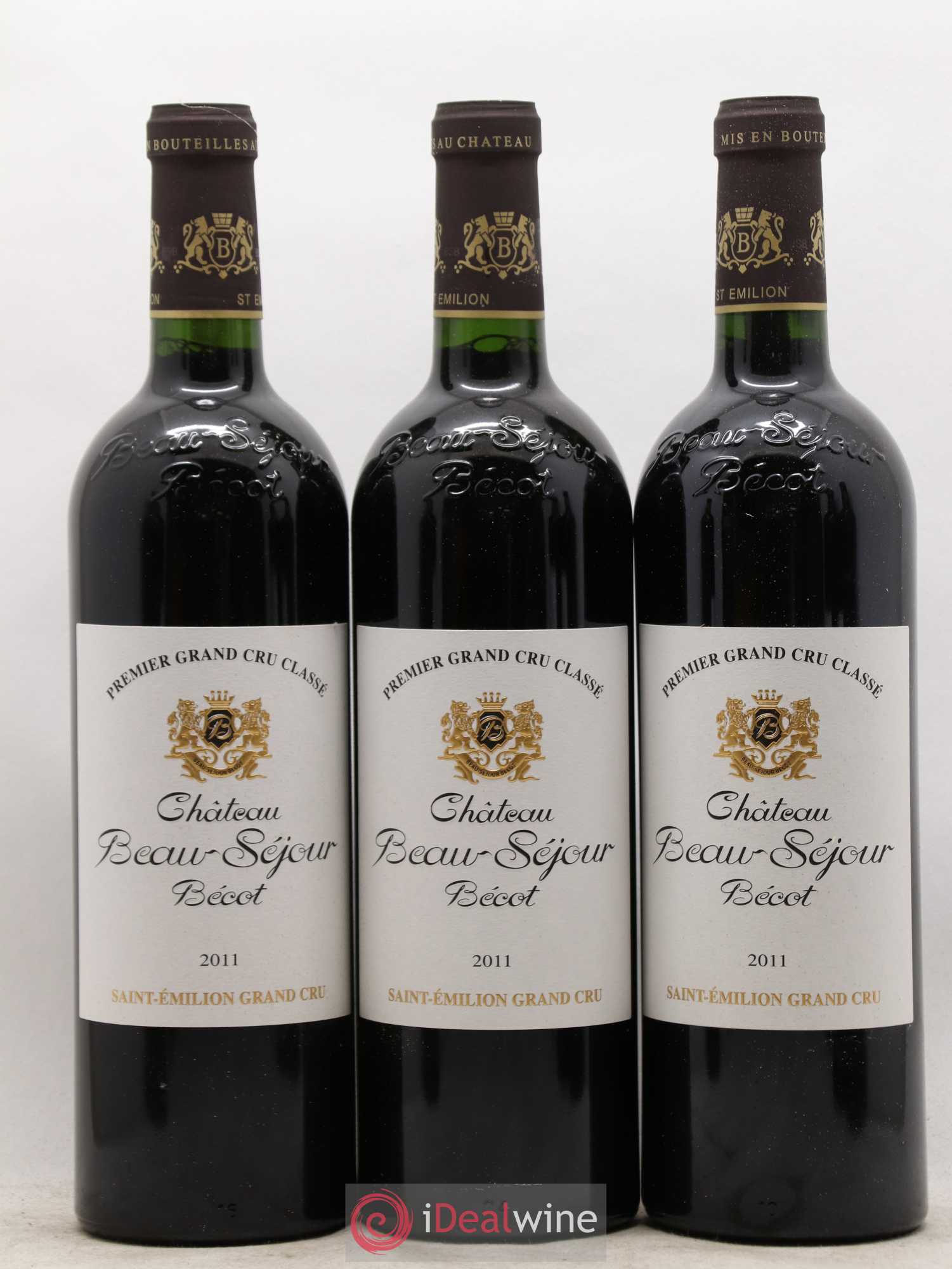 Château Beau-Séjour Bécot 1er Grand Cru Classé B 2011 - Lot de 6 bouteilles - 1