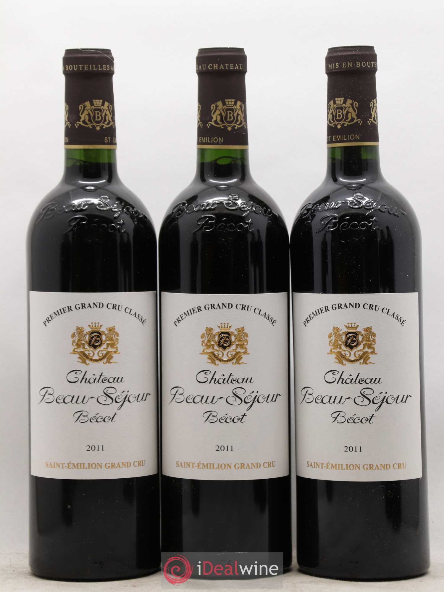 Château Beau-Séjour Bécot 1er Grand Cru Classé B 2011 - Lot de 6 bouteilles - 2