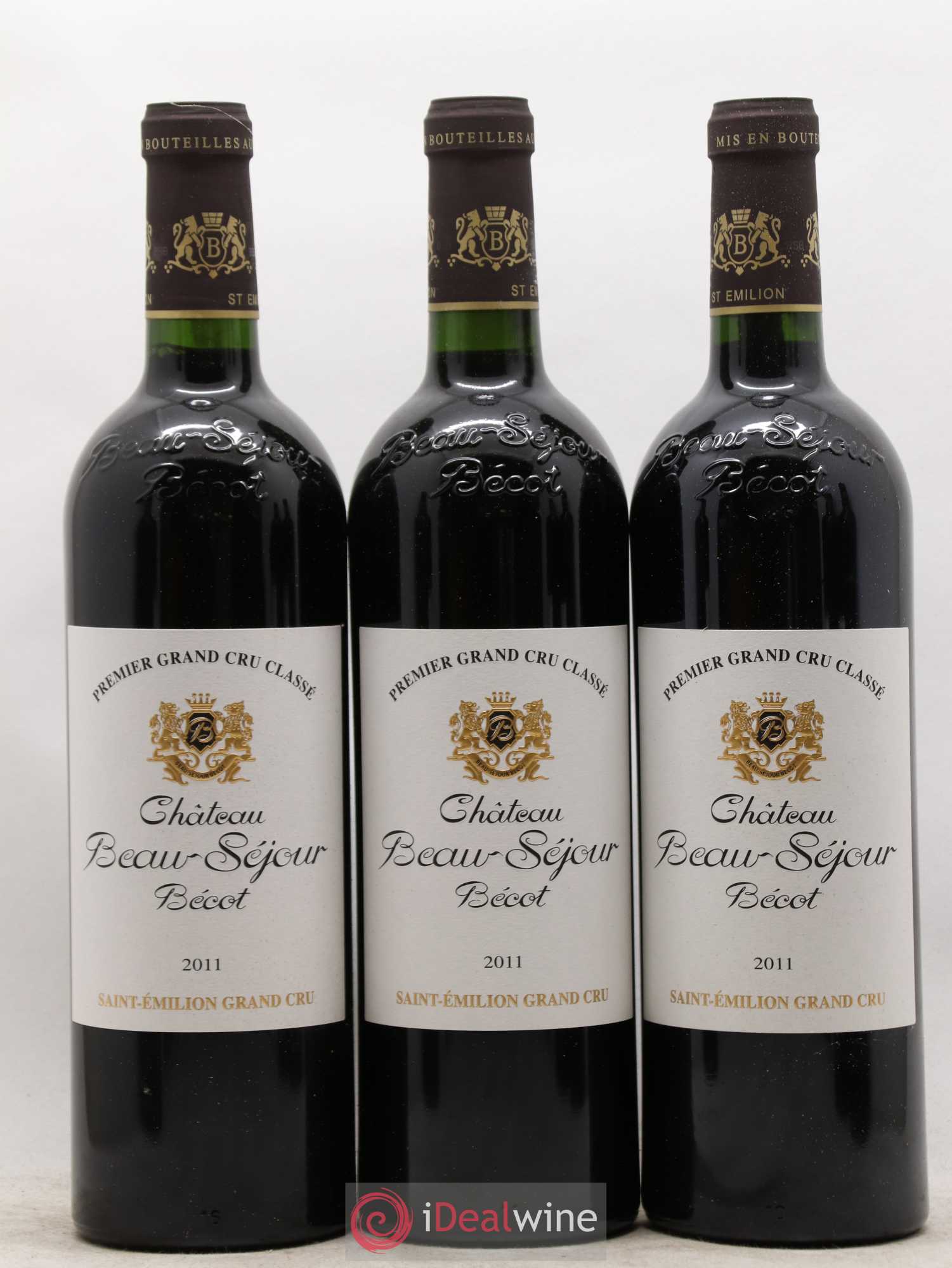 Château Beau-Séjour Bécot 1er Grand Cru Classé B 2011 - Lot de 6 bouteilles - 2