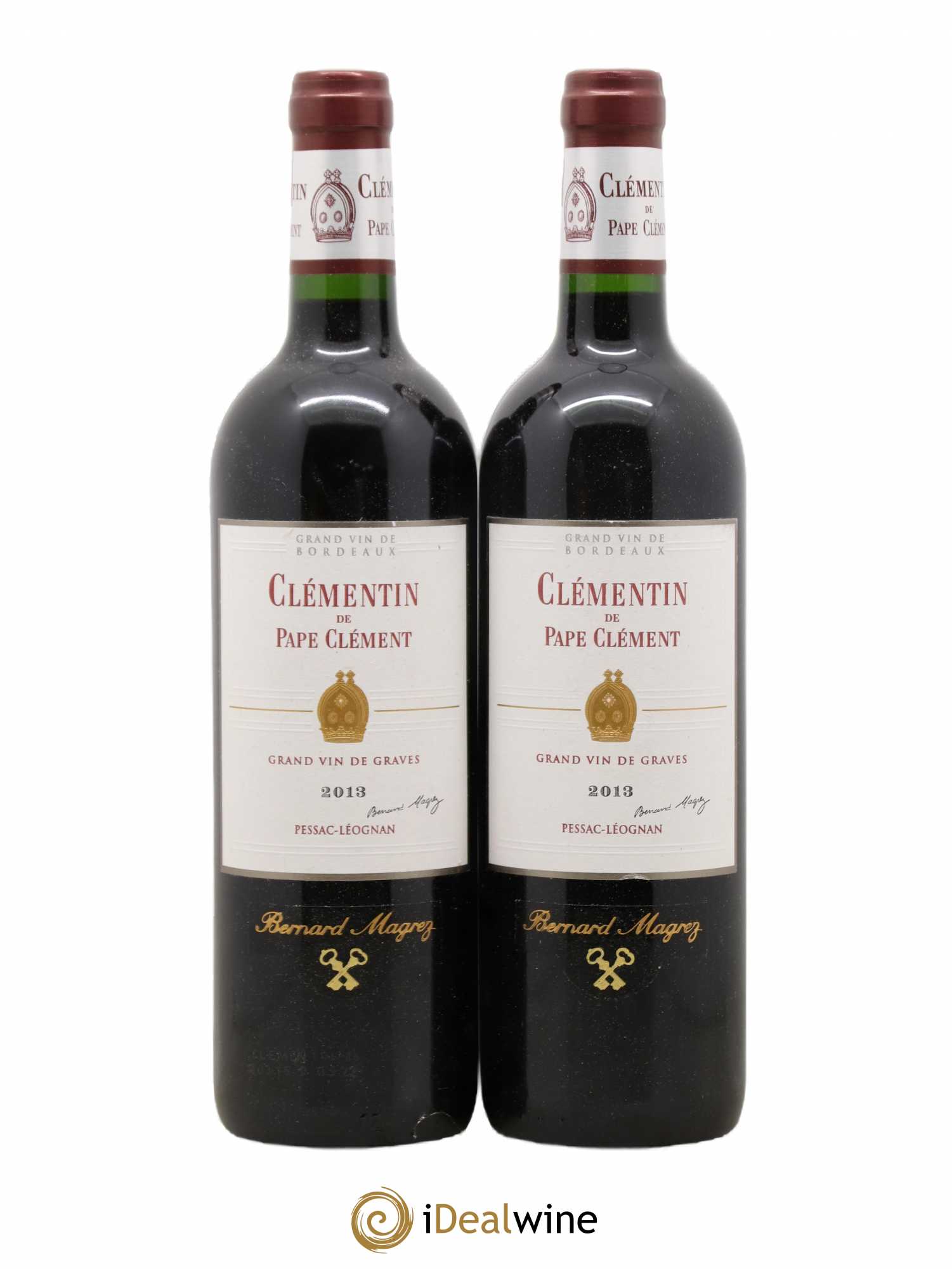Le Clémentin de Pape Clément Second Vin 2013 - Lot de 2 bouteilles - 0