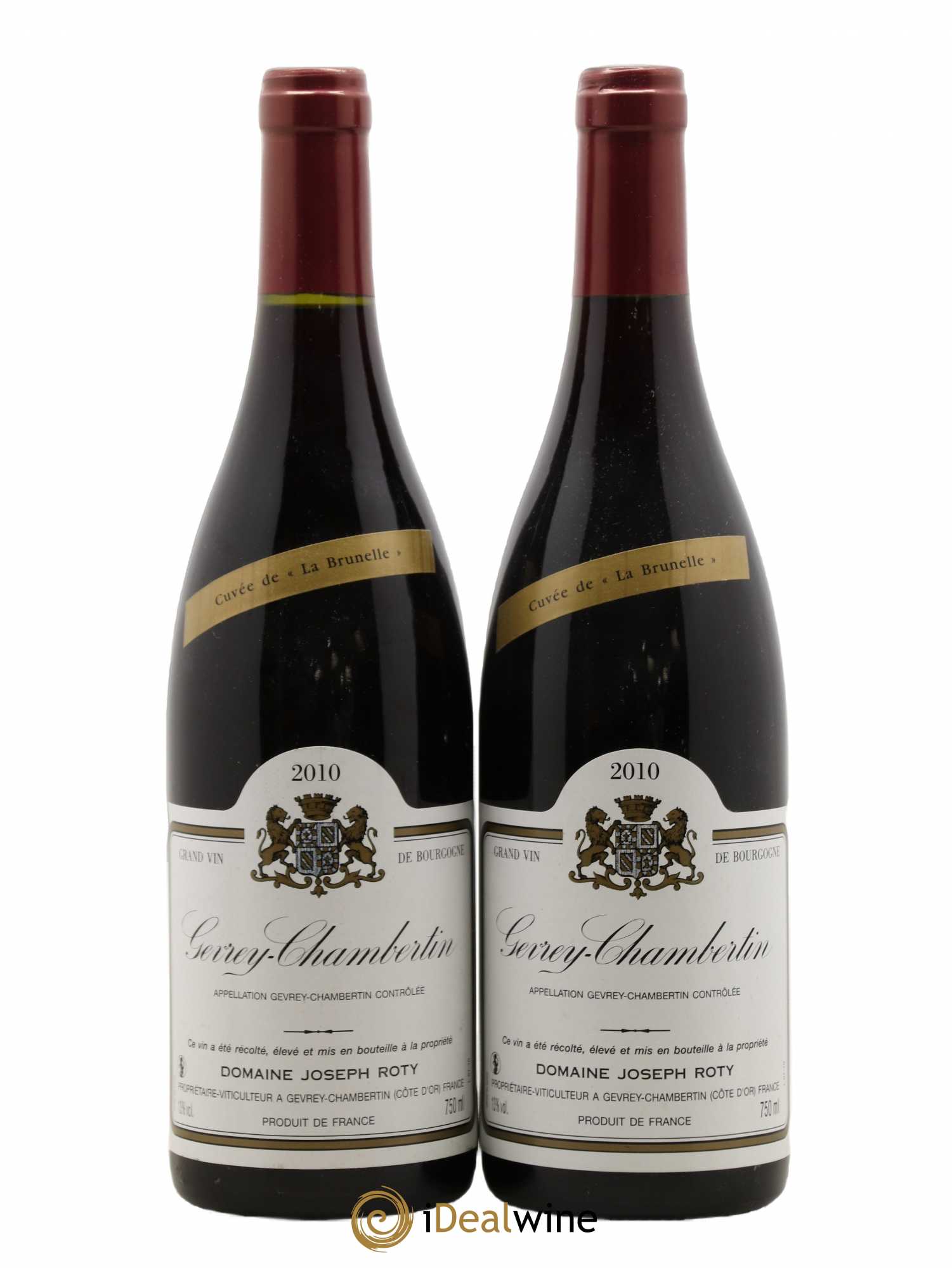 Gevrey-Chambertin Cuvée de La Brunelle J.Roty 2010 - Posten von 2 Flaschen - 0