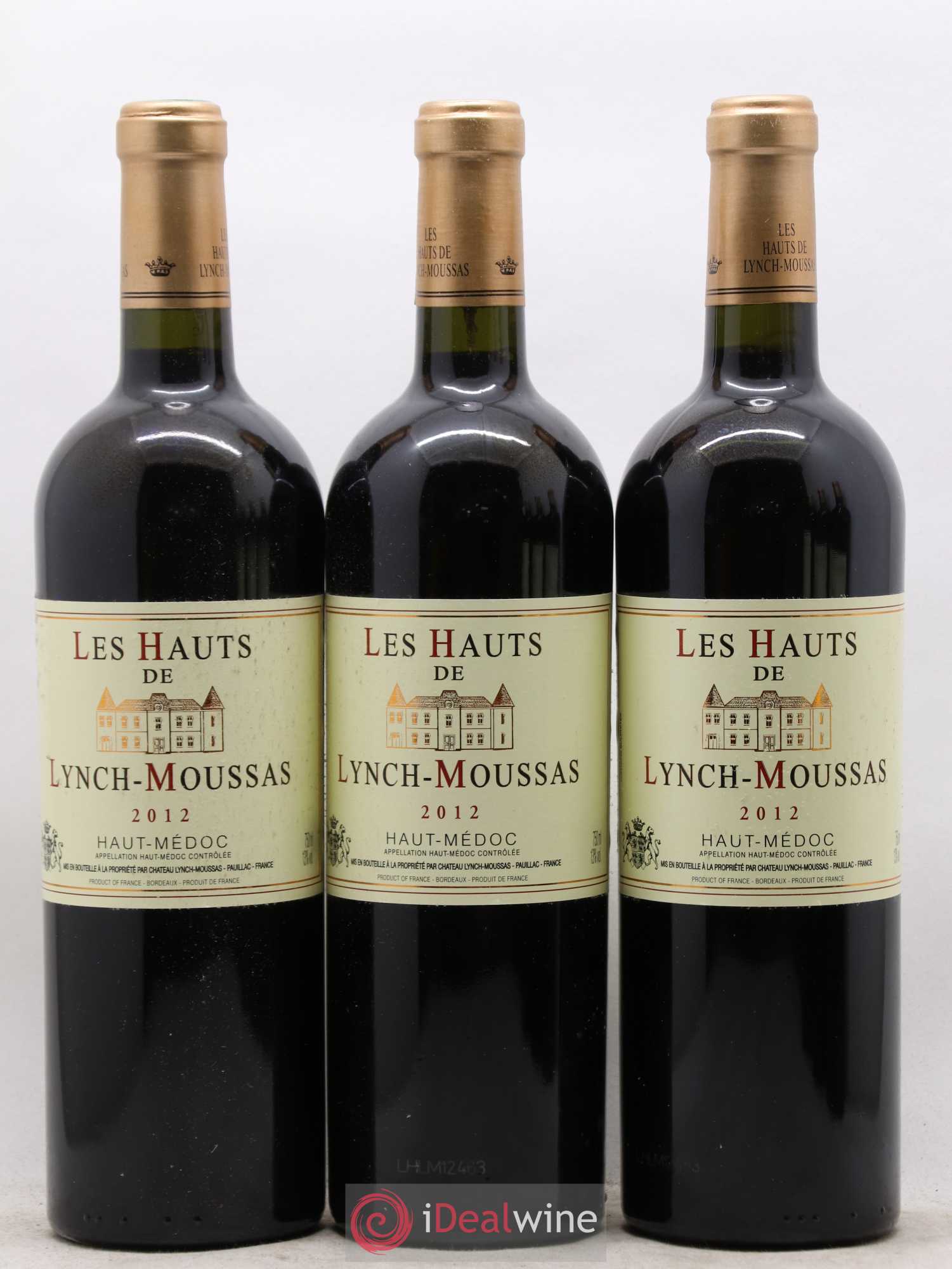 Haut Médoc Les Hauts de Lynch Moussas 2012 - Lot de 6 bouteilles - 2