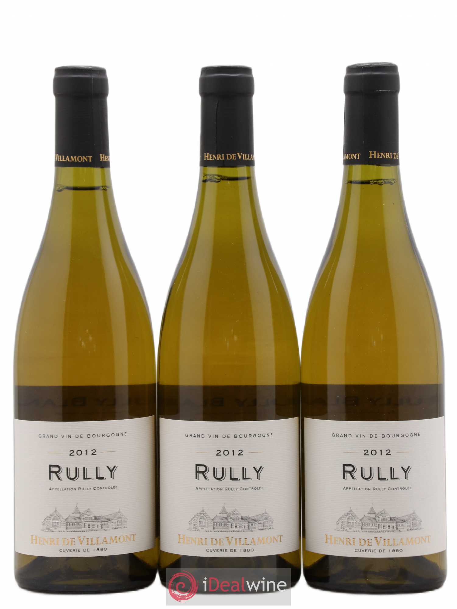 Rully Villamont (sans prix de réserve) 2012 - Lotto di 3 bottiglie - 0