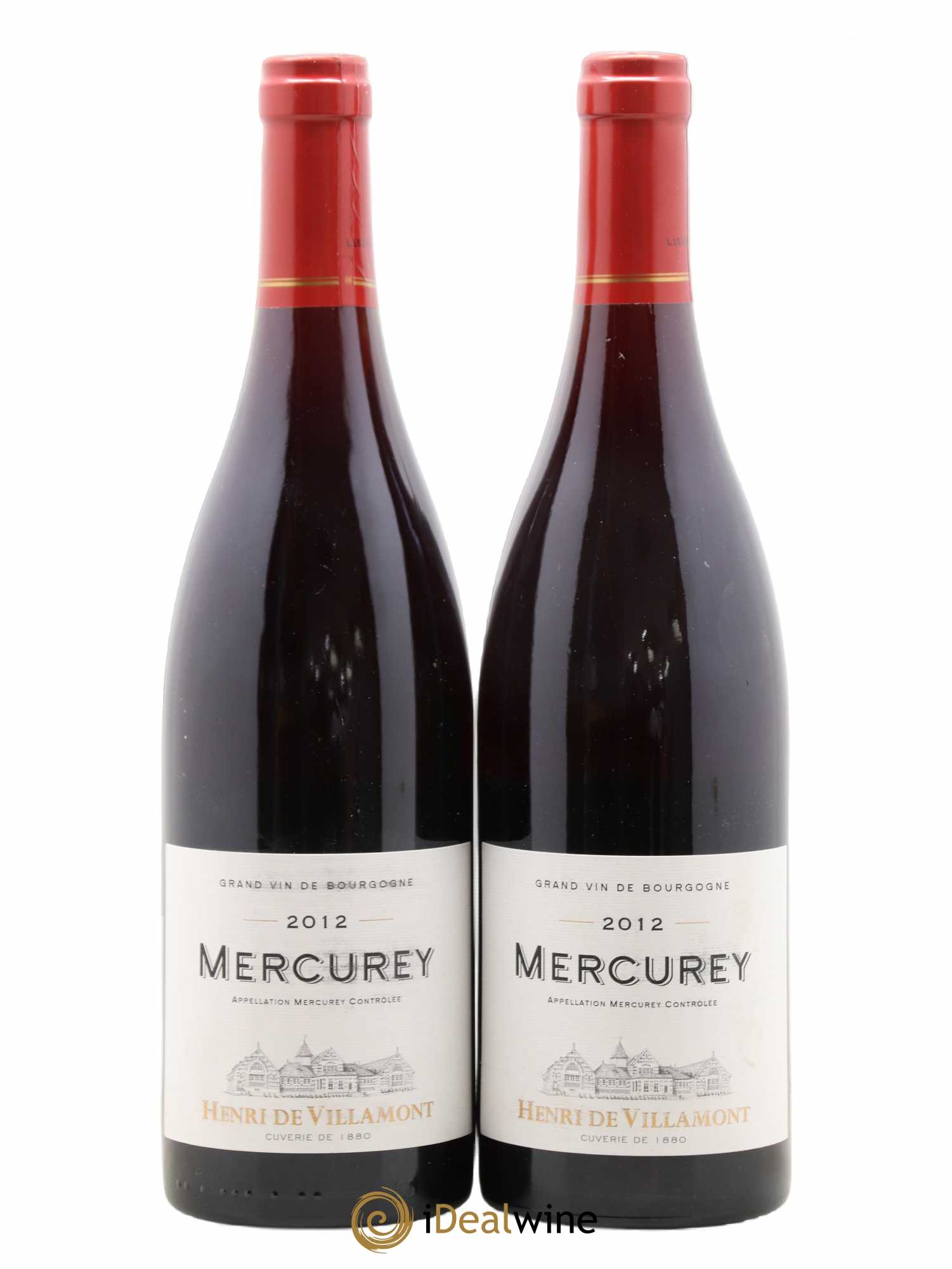 Mercurey Villamont 2012 - Posten von 2 Flaschen - 0