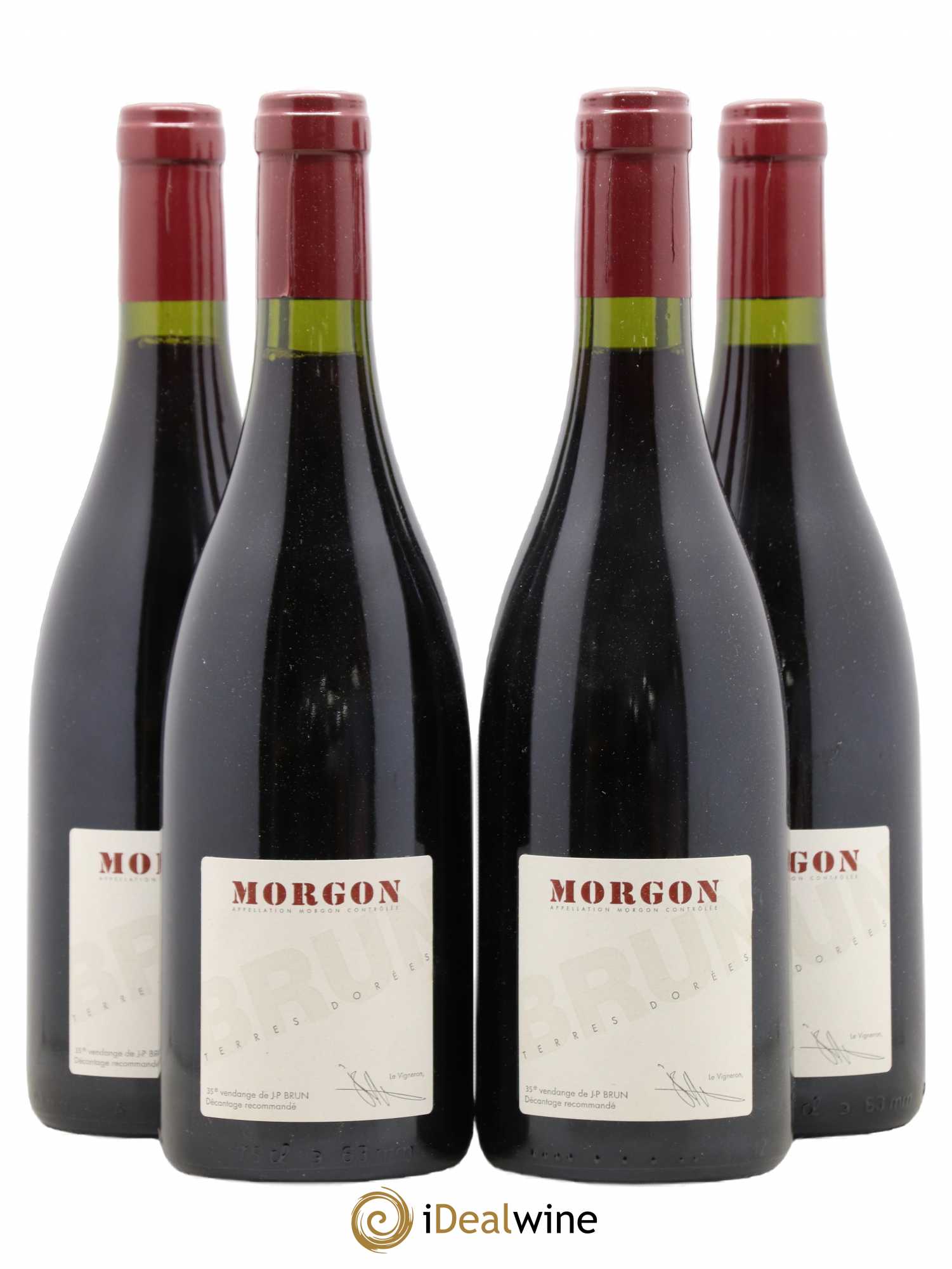 Morgon Terres dorées - J-P. Brun (Domaine des) 2014 - Lot de 4 bouteilles - 0