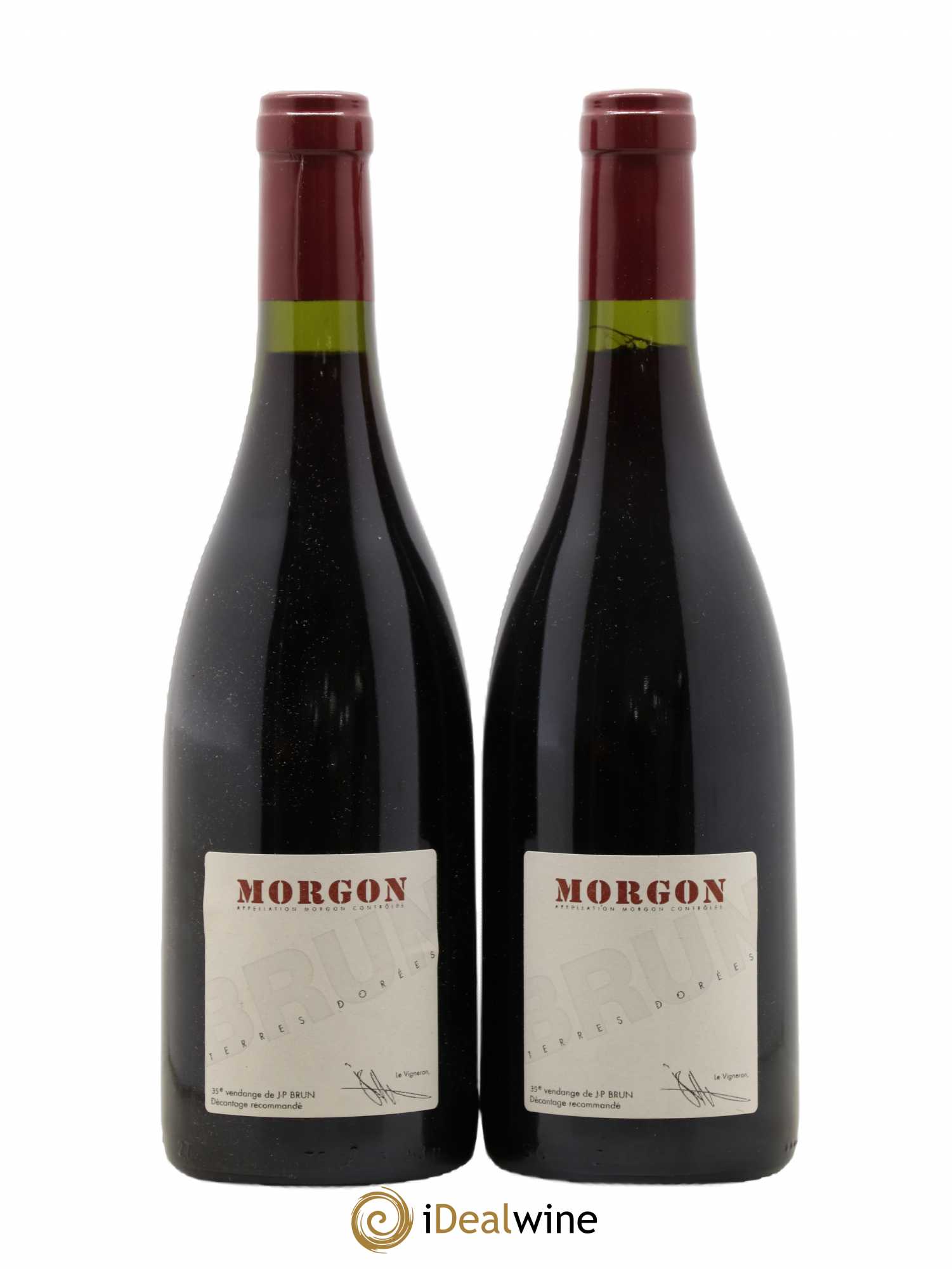 Morgon Terres dorées - J-P. Brun (Domaine des) 2014 - Lot de 2 bouteilles - 0