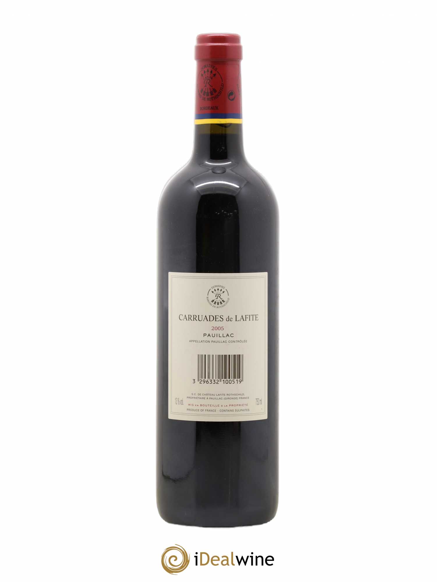 Carruades de Lafite Rothschild Second Vin 2005 - Lot de 1 bouteille - 1