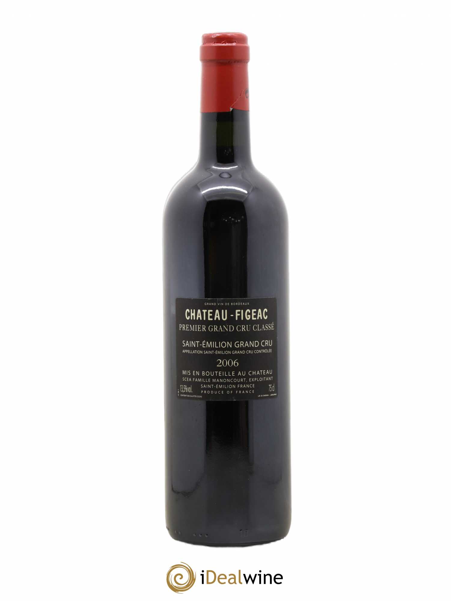 Château Figeac 1er Grand Cru Classé A 2006 - Lot de 1 bouteille - 1