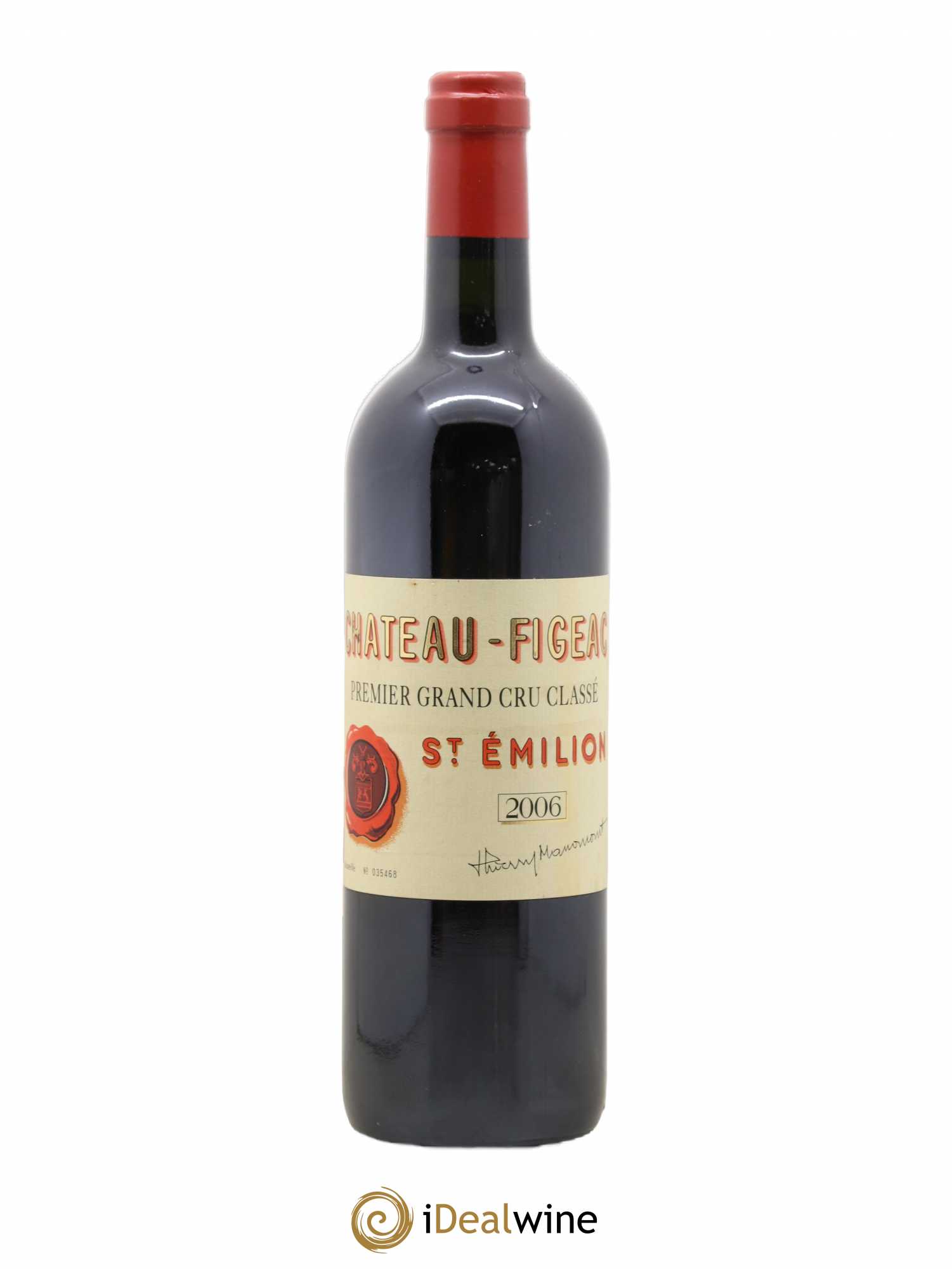 Château Figeac 1er Grand Cru Classé A 2006 - Lot de 1 bouteille - 0