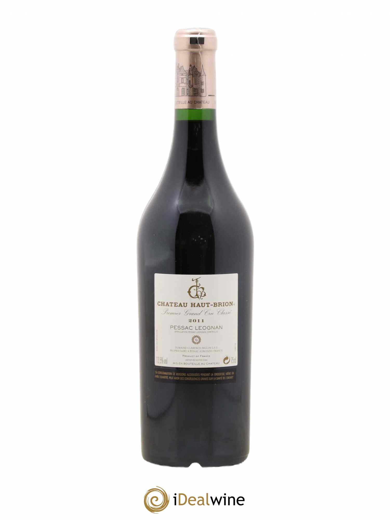 Château Haut Brion 1er Grand Cru Classé 2011 - Lot de 1 bouteille - 1