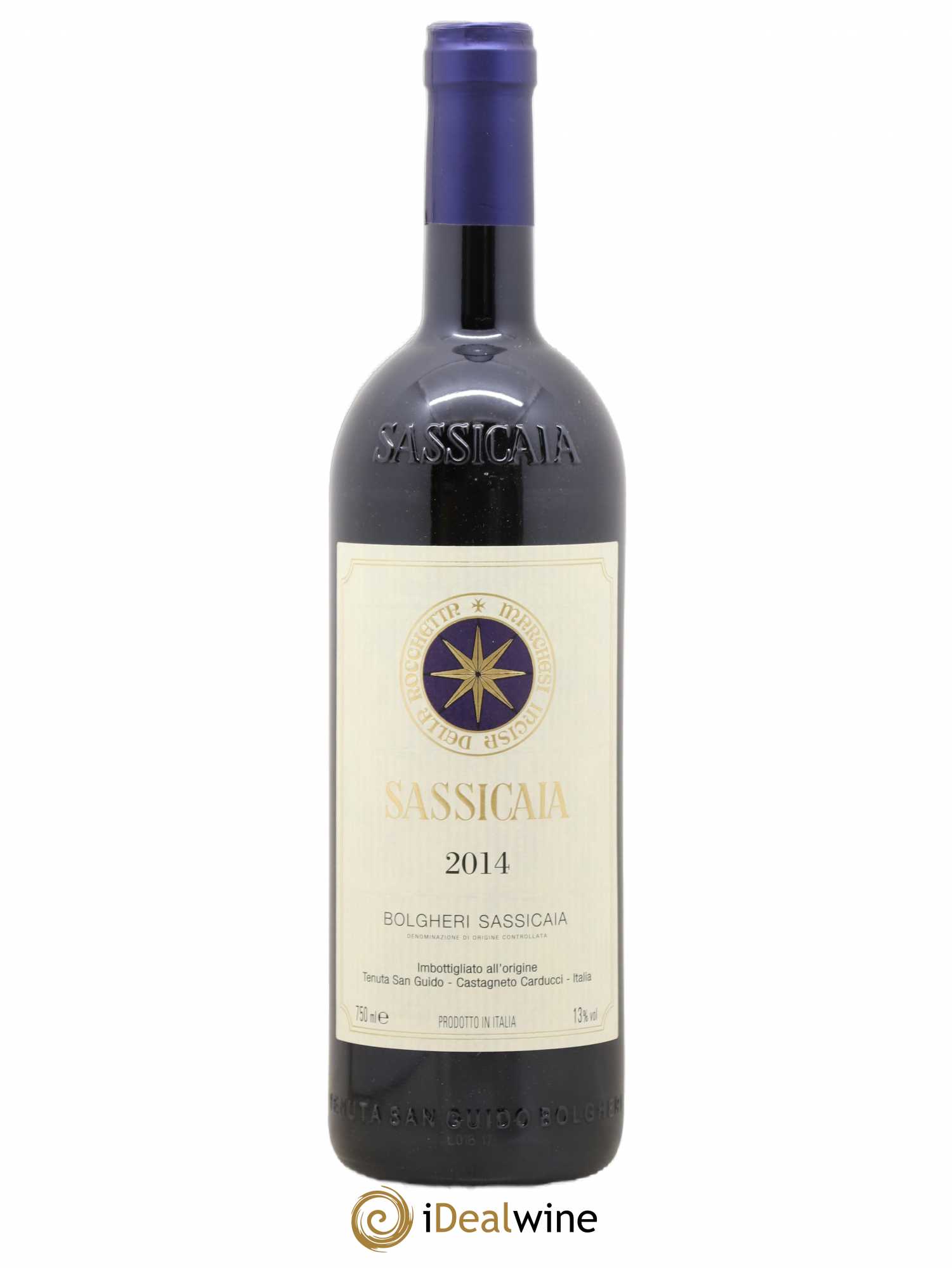 Bolgheri DOC Sassicaia Tenuta San Guido 2014 - Lot de 1 bouteille - 0