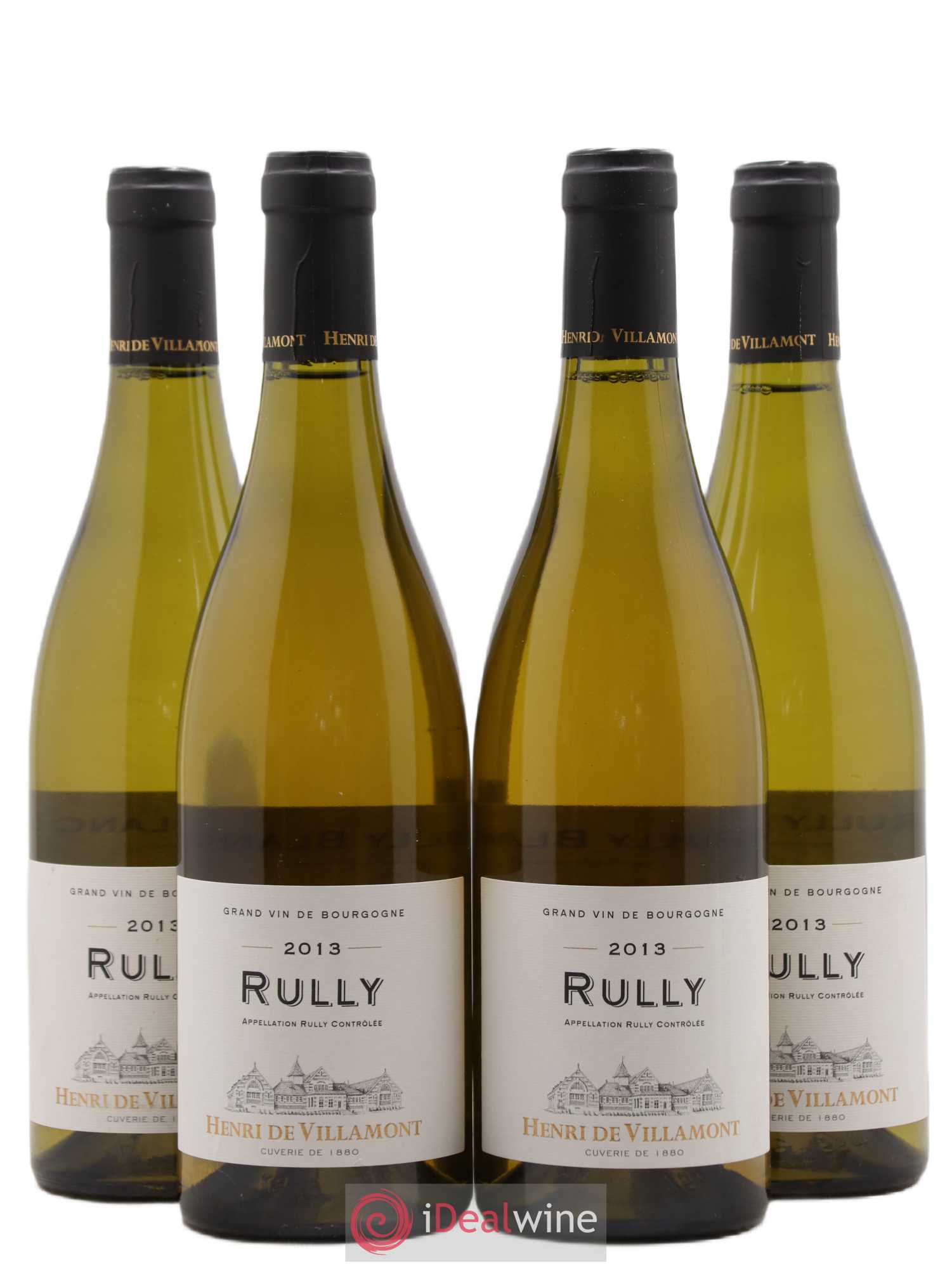 Rully Villamont (sans prix de réserve) 2013 - Posten von 4 Flaschen - 0