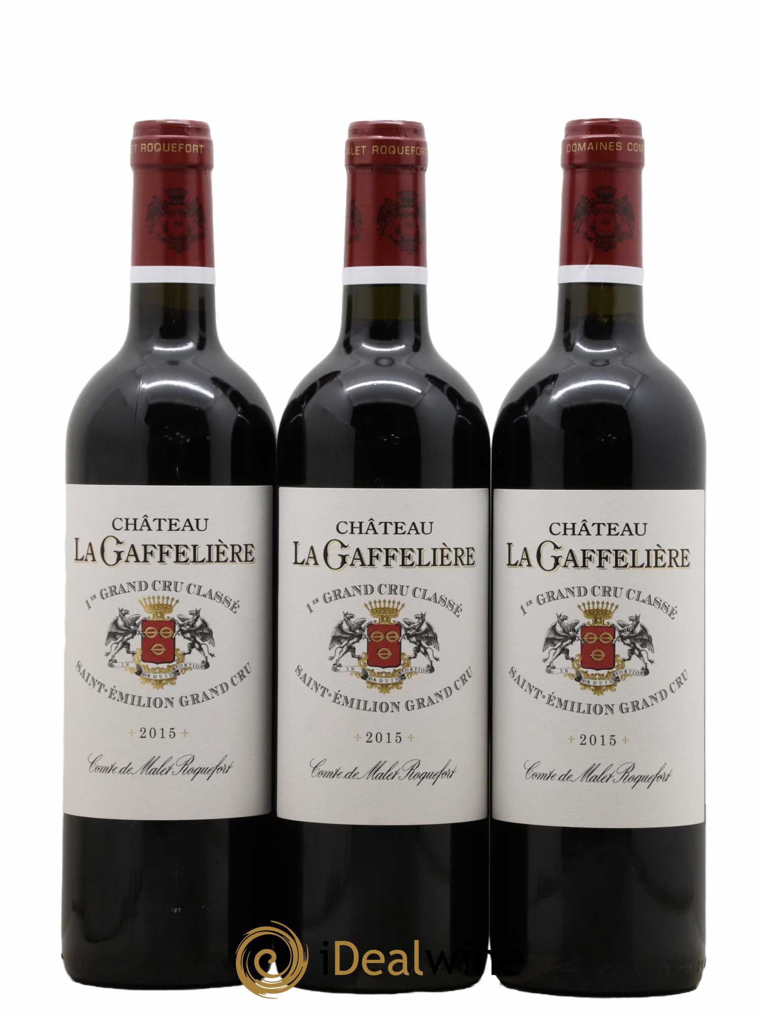Château la Gaffelière 1er Grand Cru Classé B 2015 - Lot de 3 bouteilles - 0