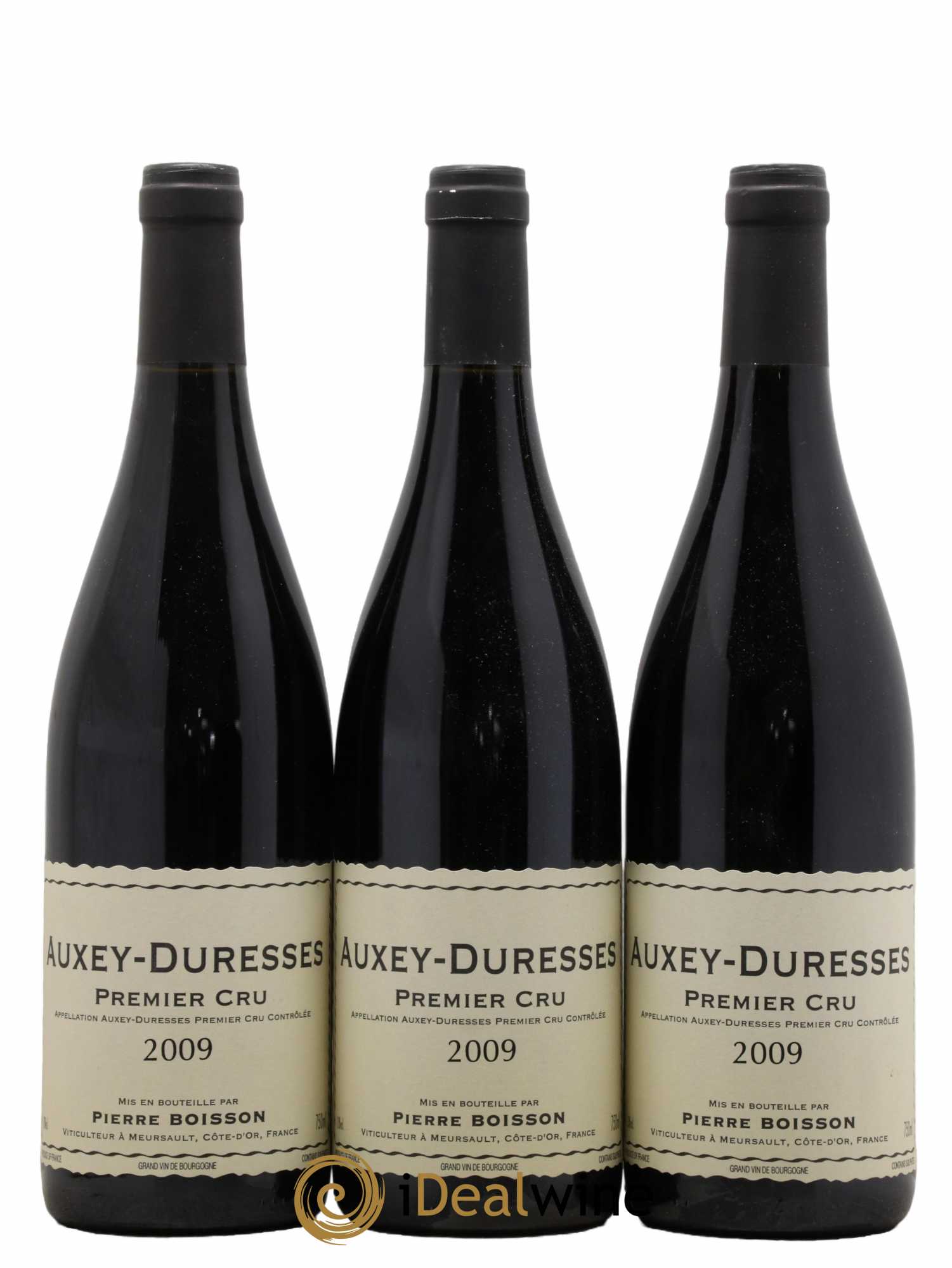 Auxey-Duresses 1er Cru Pierre Boisson (Domaine) 2009 - Lot de 3 bouteilles - 0