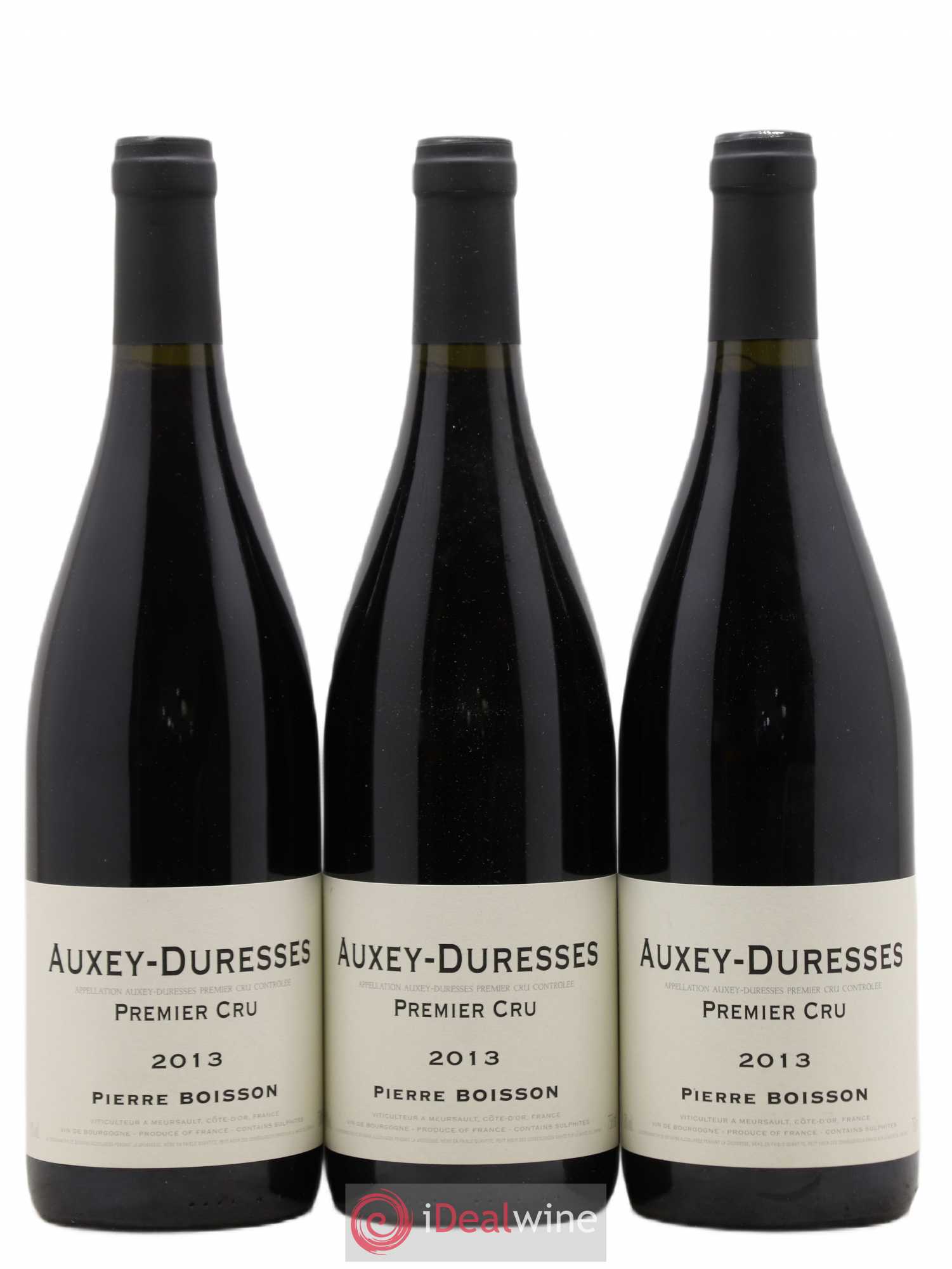 Auxey-Duresses 1er Cru Pierre Boisson (Domaine) 2013 - Lot de 3 bouteilles - 0