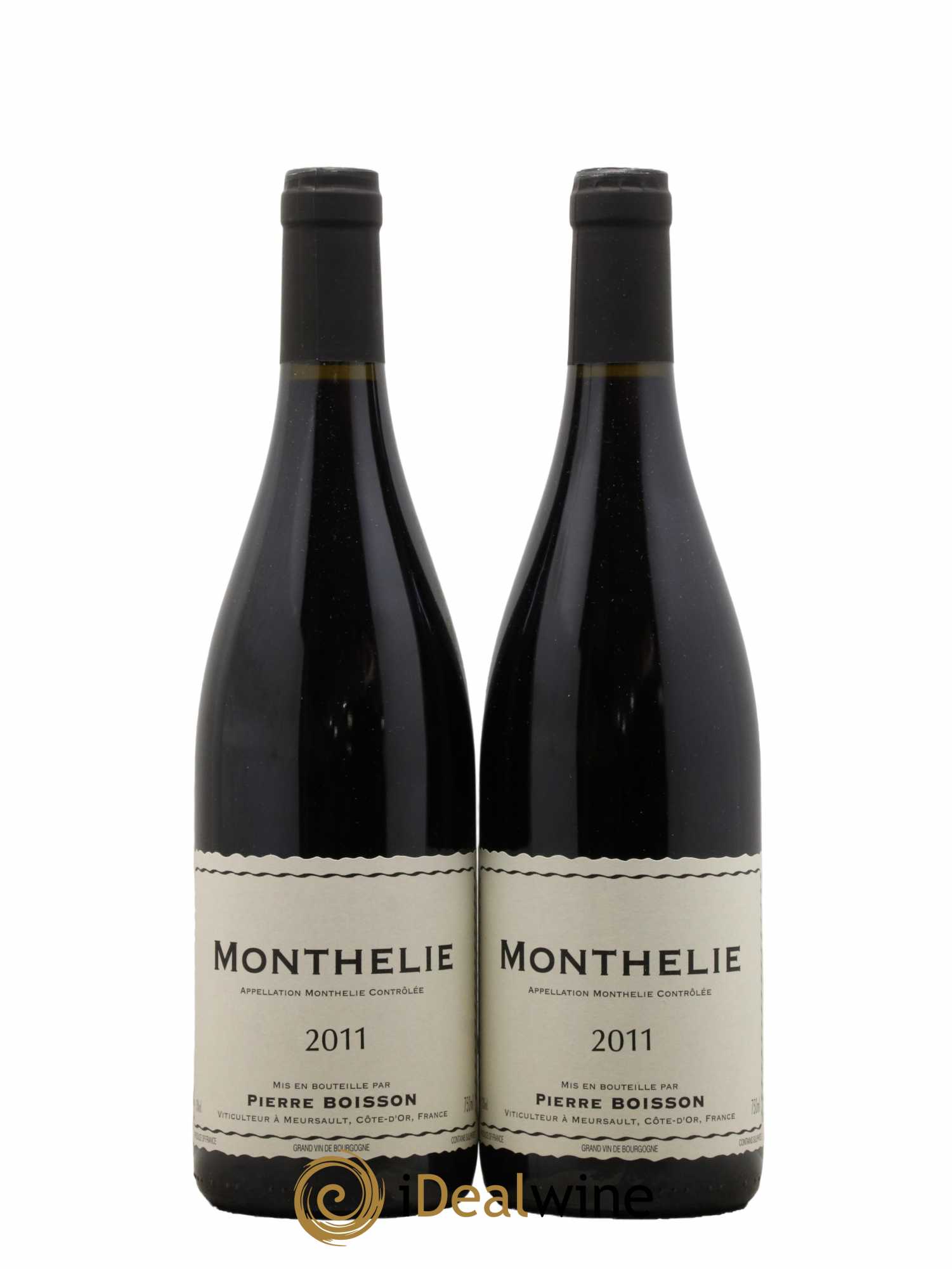 Monthélie Pierre Boisson (Domaine) 2011 - Lot de 2 bouteilles - 0