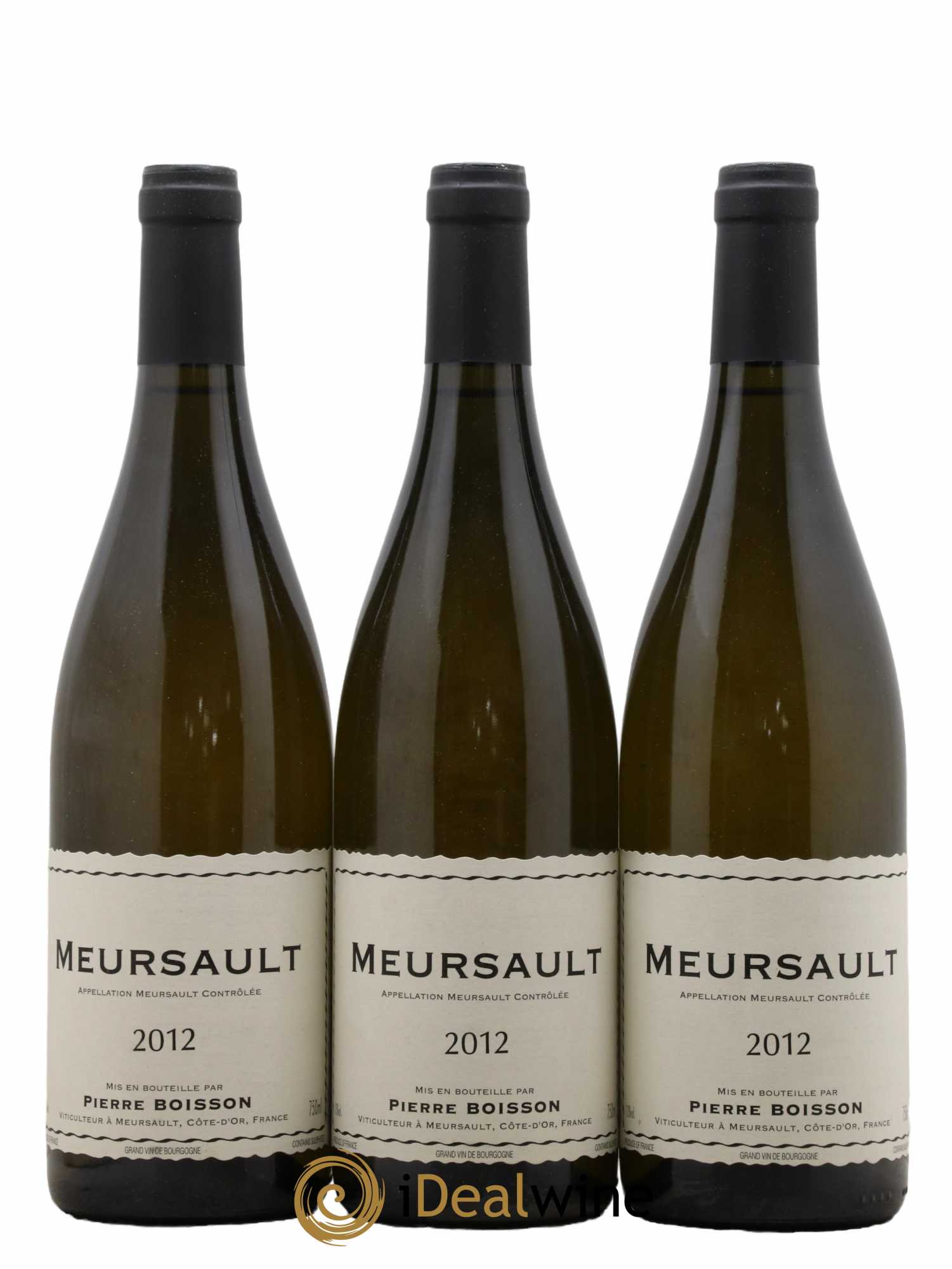 Meursault Pierre Boisson (Domaine) 2012 - Lot de 3 bouteilles - 0
