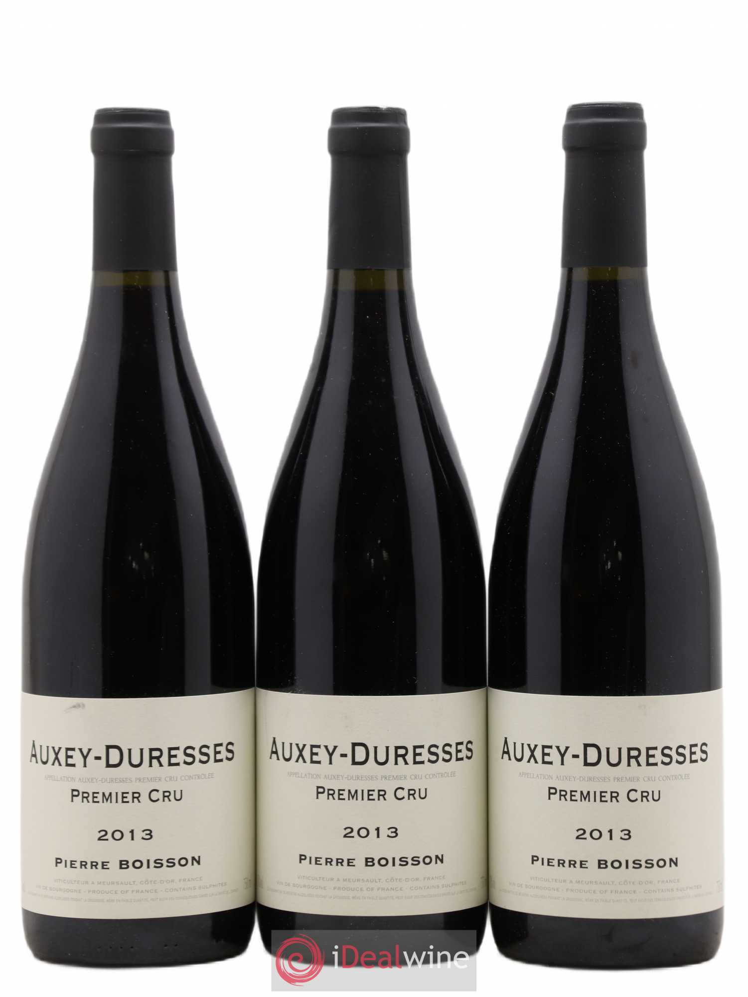 Auxey-Duresses 1er Cru Pierre Boisson (Domaine) 2013 - Lot de 3 bouteilles - 0