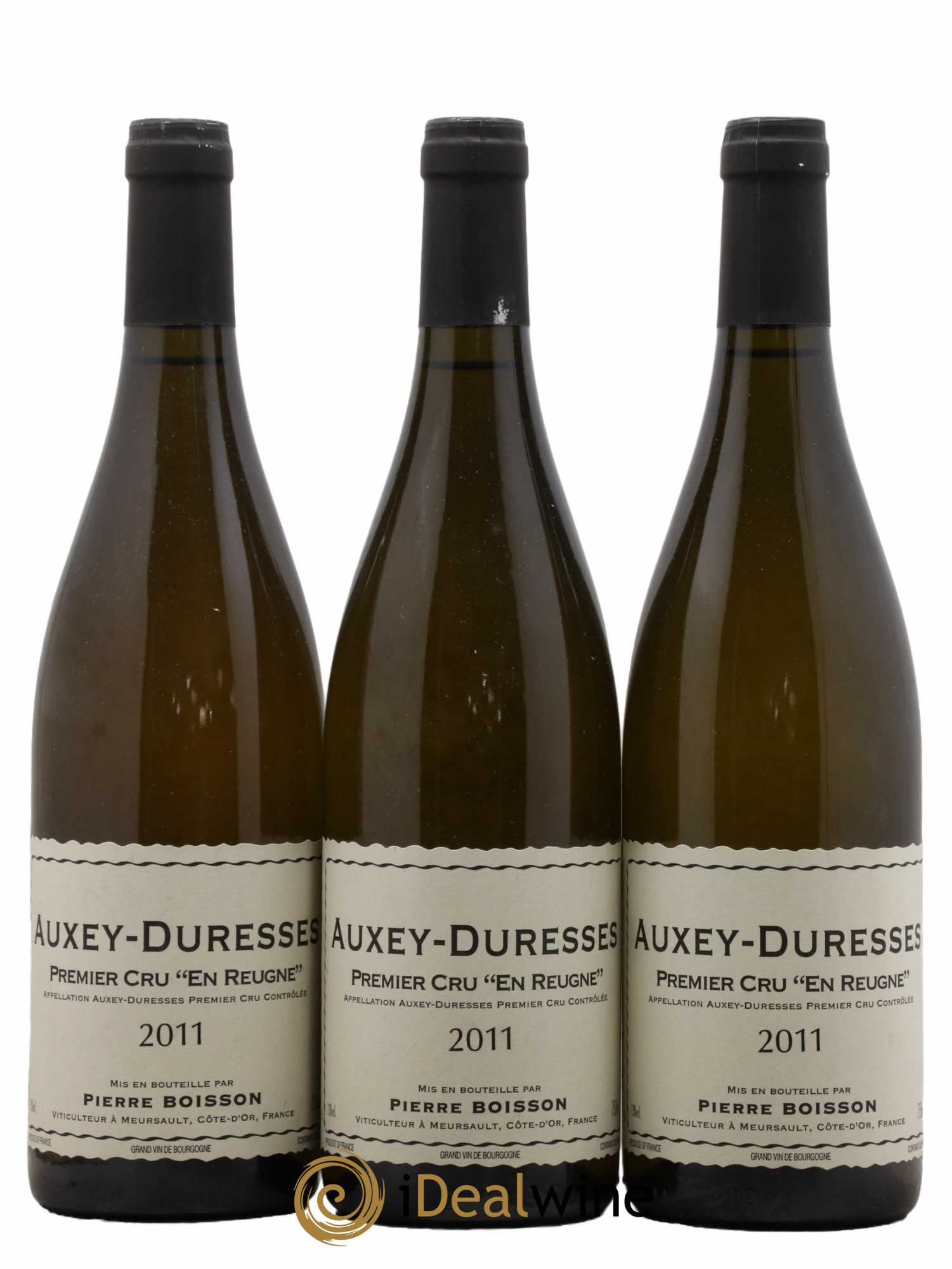 Auxey-Duresses 1er Cru En Reugne Pierre Boisson (Domaine) 2011 - Lot de 3 bouteilles - 0