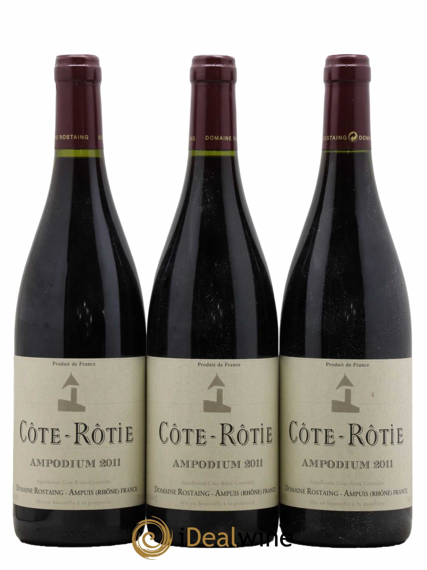 Côte-Rôtie Ampodium René Rostaing 2011 - Lot de 3 bouteilles - 0
