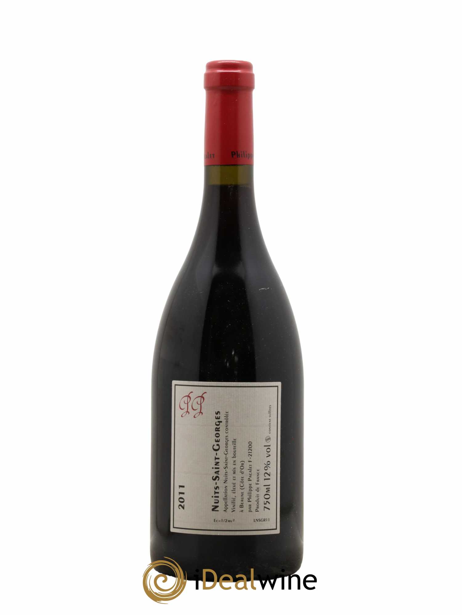 Nuits-Saint-Georges Philippe Pacalet 2011 - Lot de 1 bouteille - 1
