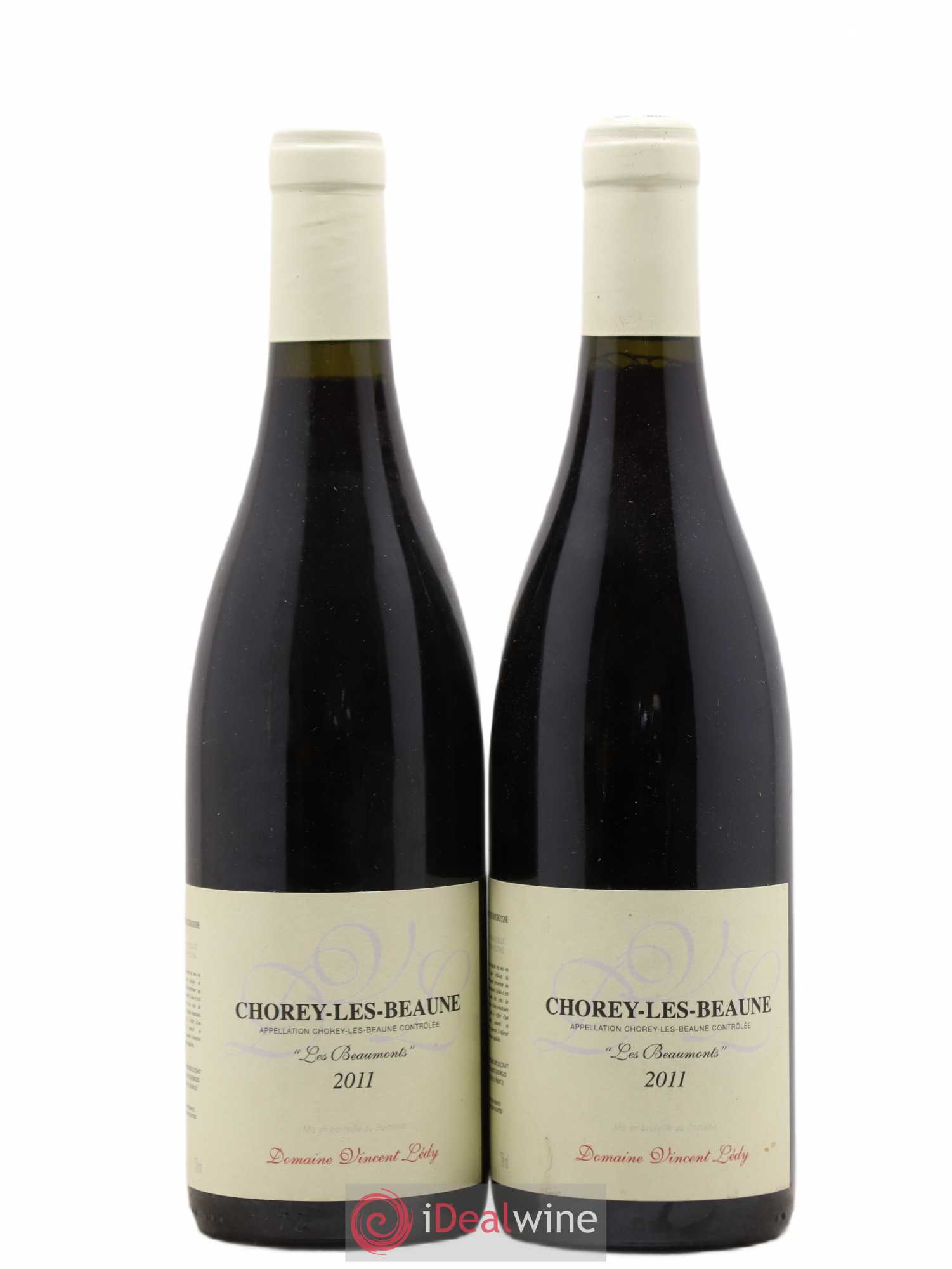 Chorey-lès-Beaune Beaumonts V.Ledy 2011 - Posten von 2 Flaschen - 0