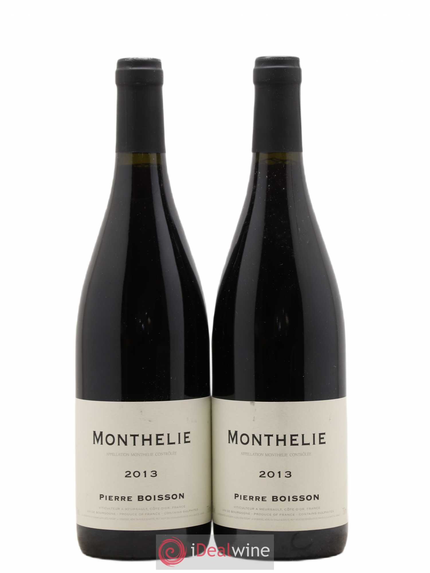 Monthélie Pierre Boisson (Domaine) 2013 - Lot de 2 bouteilles - 0