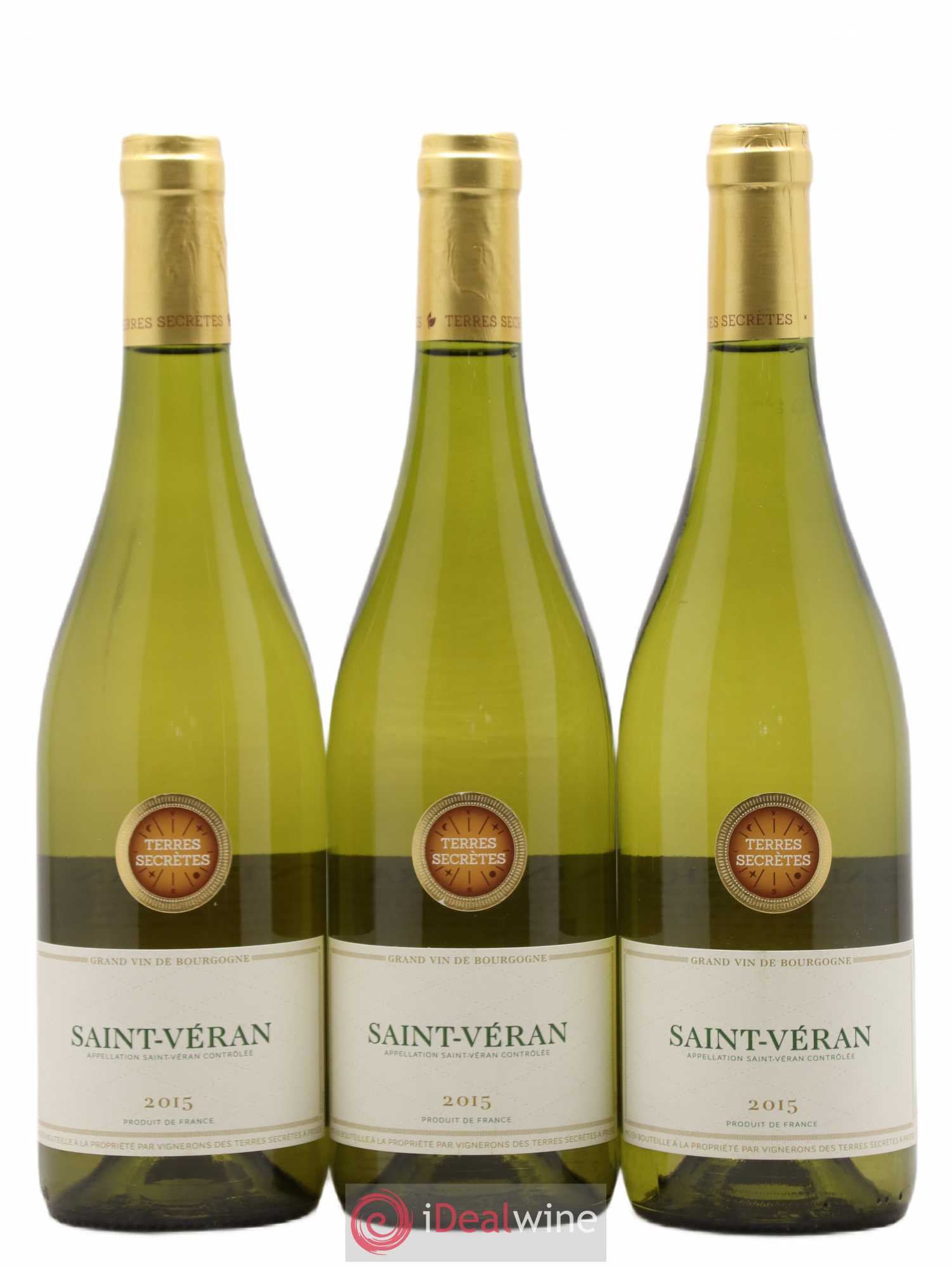 Saint-Véran Terres Secrètes (sans prix de réserve) 2015 - Posten von 3 Flaschen - 0