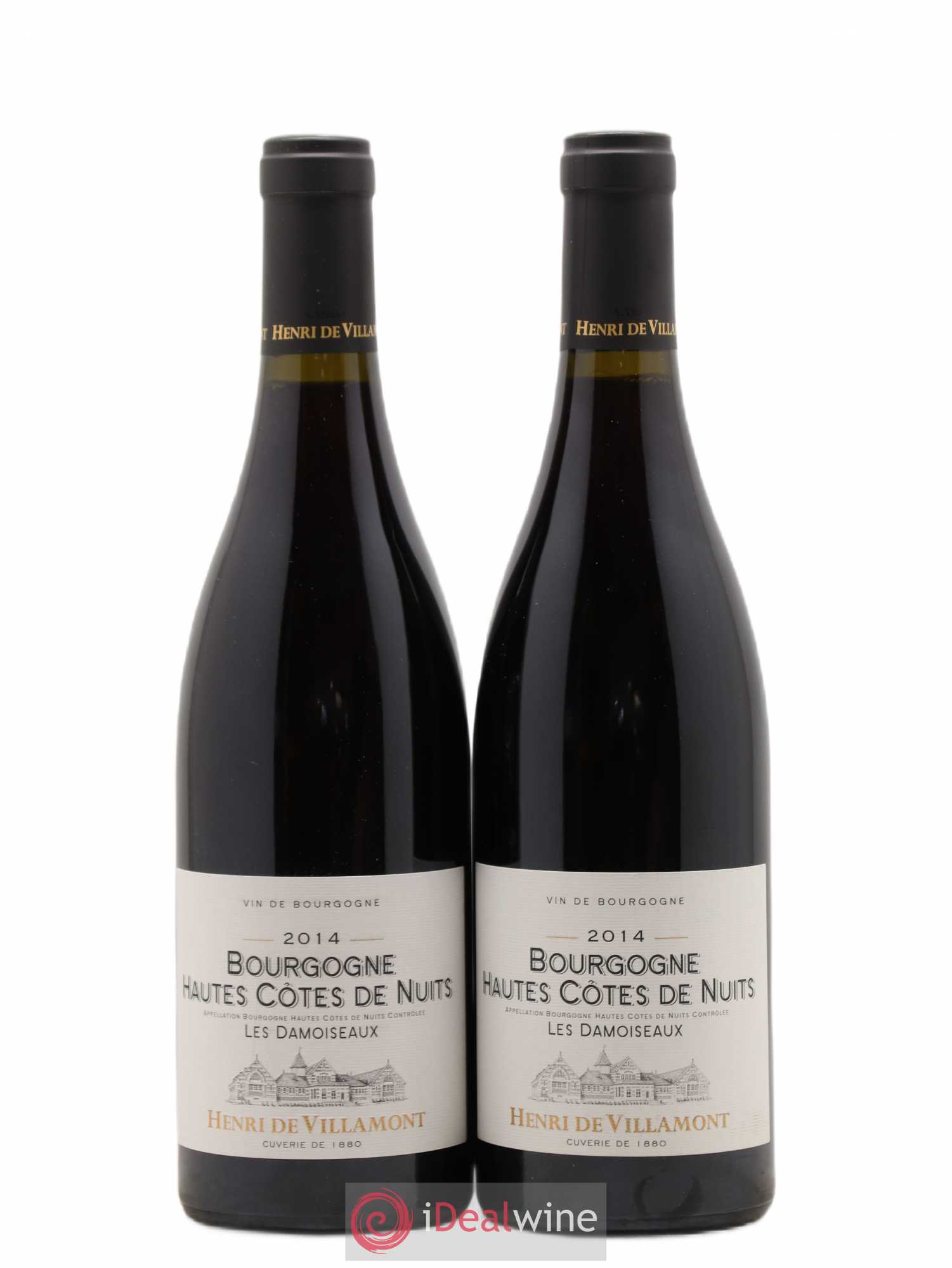Hautes-Côtes de Nuits Les Damoiseaux Villamont (sans prix de réserve) 2014 - Posten von 2 Flaschen - 0