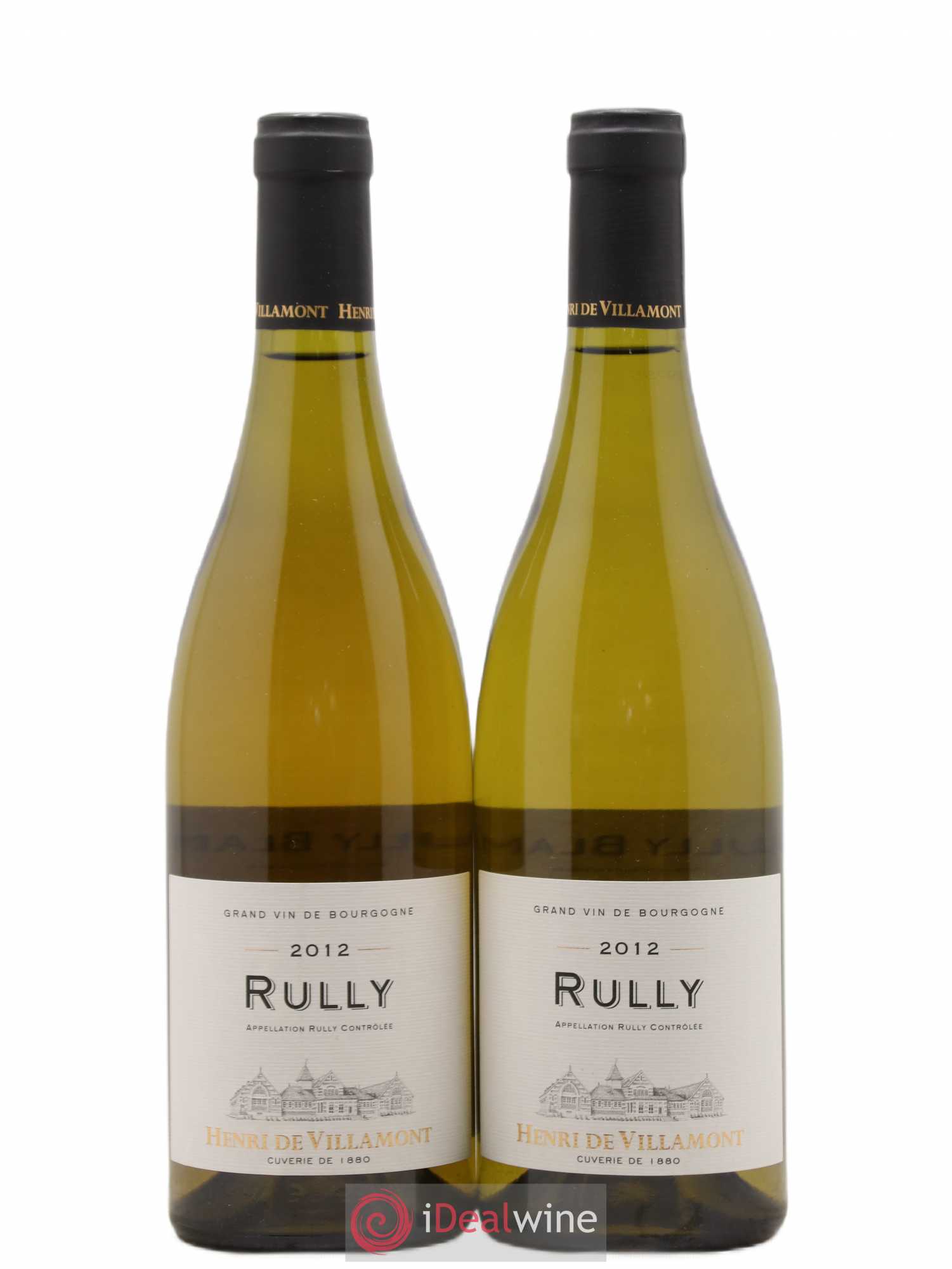 Rully Villamont (sans prix de réserve) 2012 - Posten von 2 Flaschen - 0