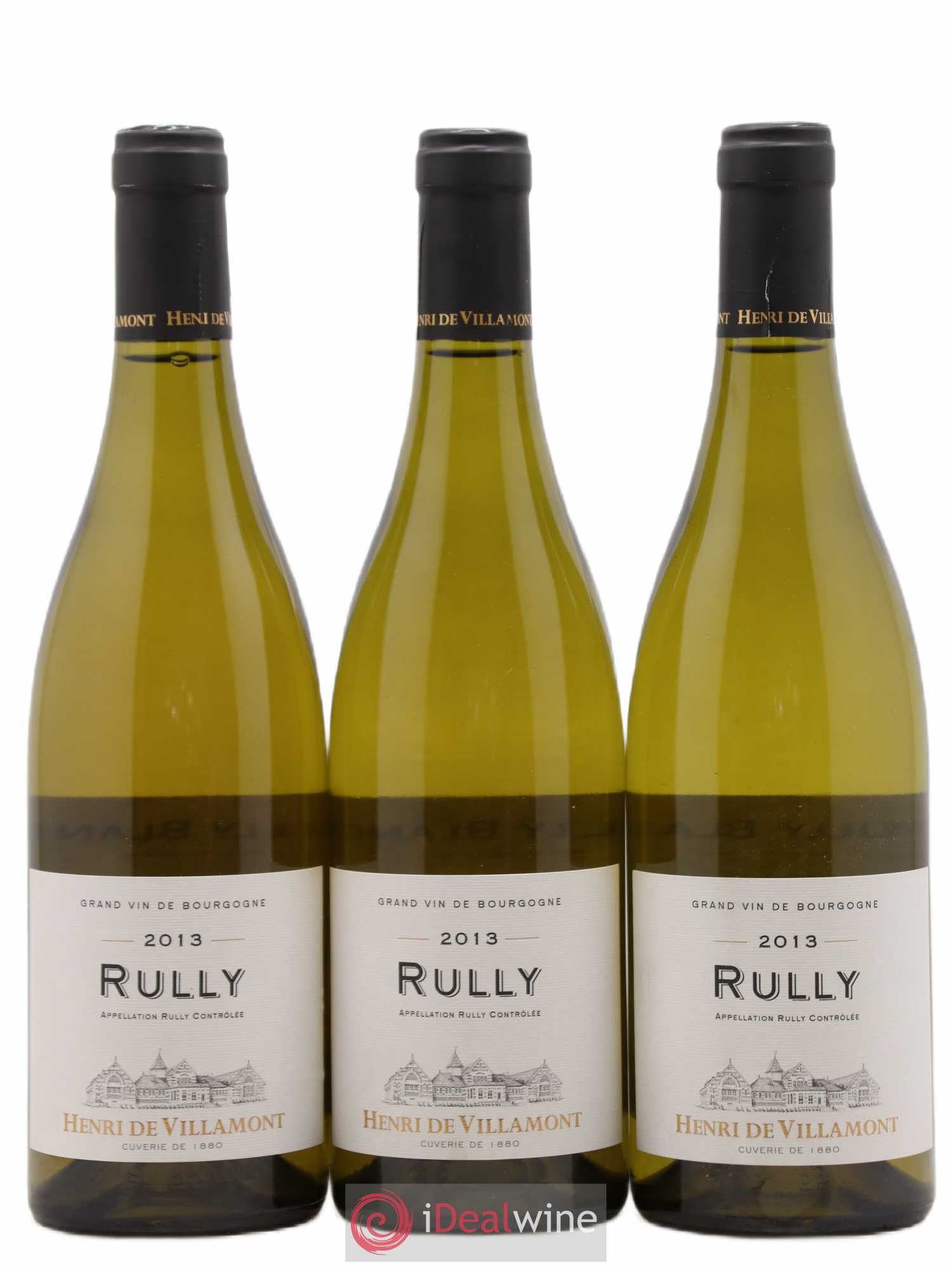 Rully Villamont (sans prix de réserve) 2013 - Posten von 3 Flaschen - 0