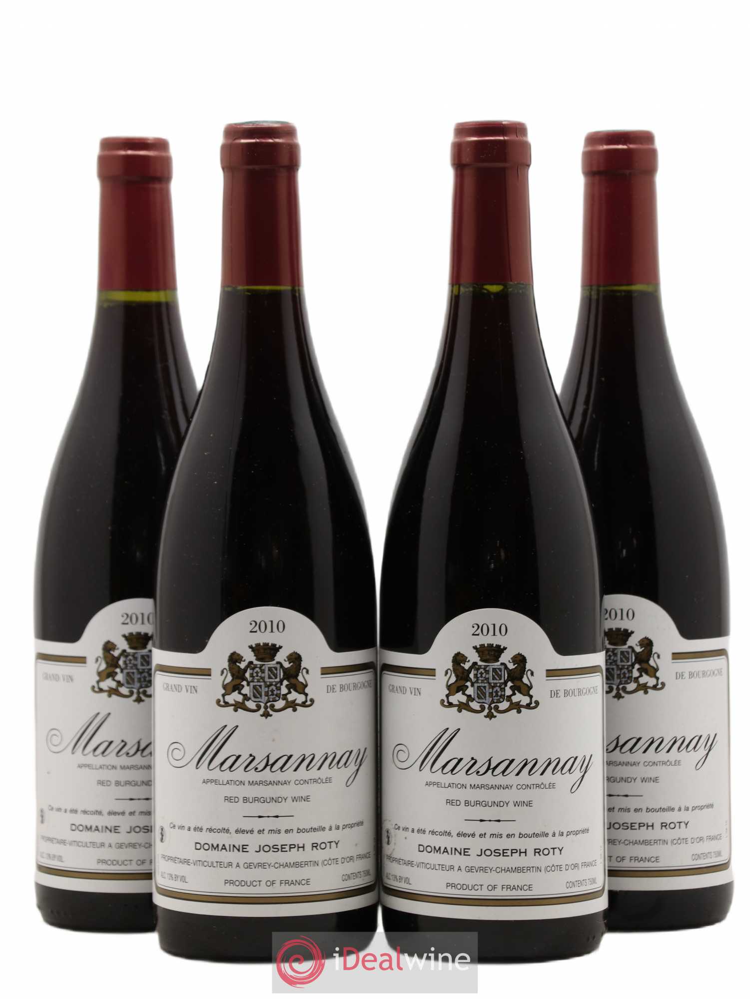 Marsannay Joseph Roty (Domaine) 2010 - Lot de 4 bouteilles - 0