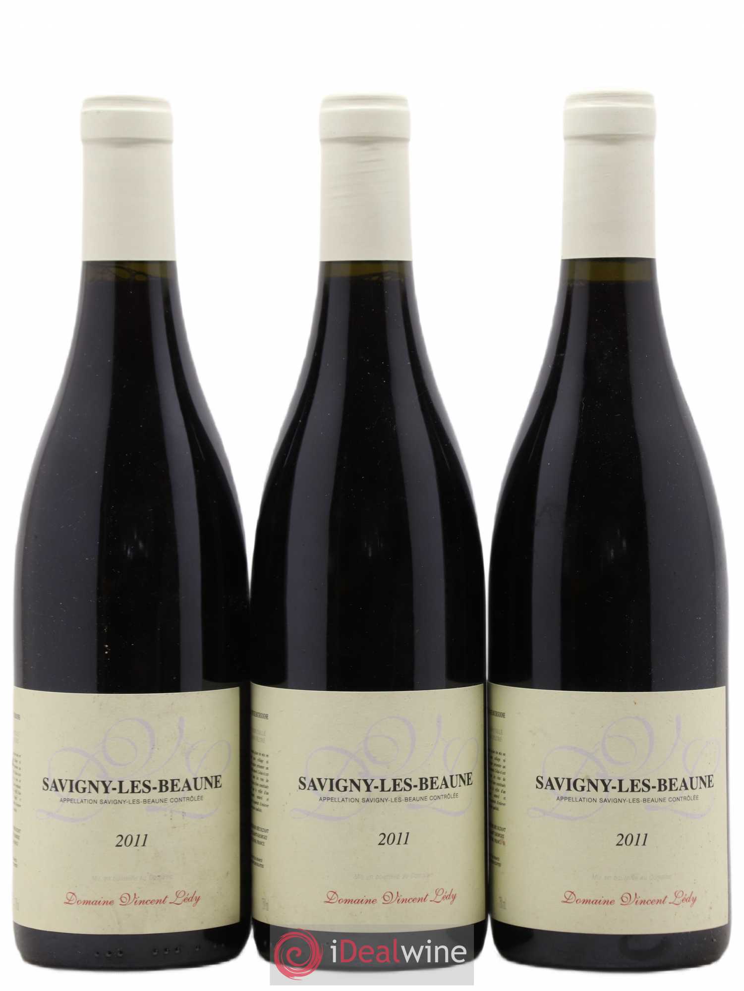 Savigny-lès-Beaune V.Ledy 2011 - Lot de 3 bouteilles - 0