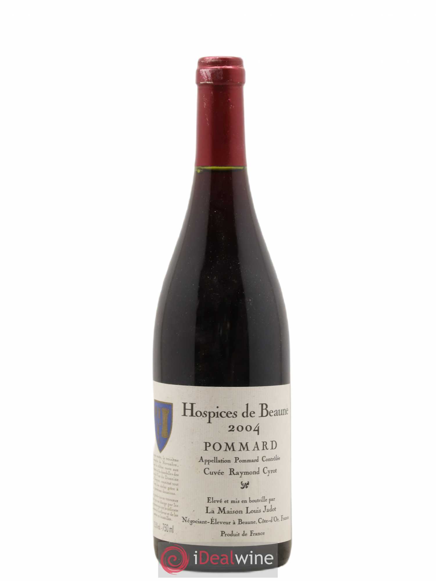 Pommard Cuvée Raymond Cyrot Hospices de Beaune Louis Jadot 2004 - Posten von 1 Flasche - 0