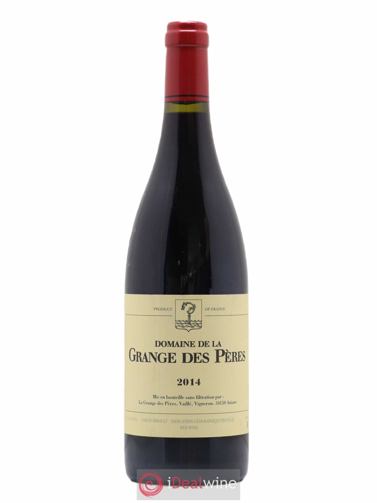 Pays d'Hérault Grange des Pères Laurent Vaillé 2014 - Lot de 1 bouteille - 0