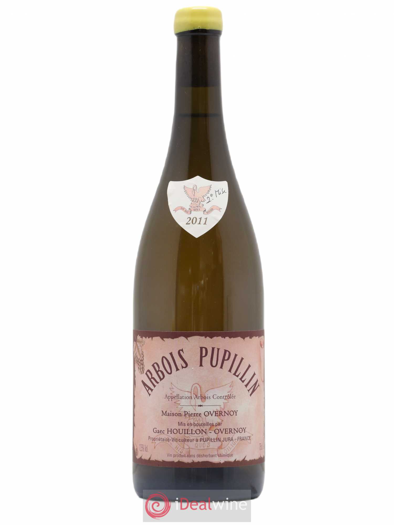 Arbois-Pupillin Savagnin (cire jaune) Overnoy-Houillon (Domaine) 2eme mise 2011 - Posten von 1 Flasche - 0