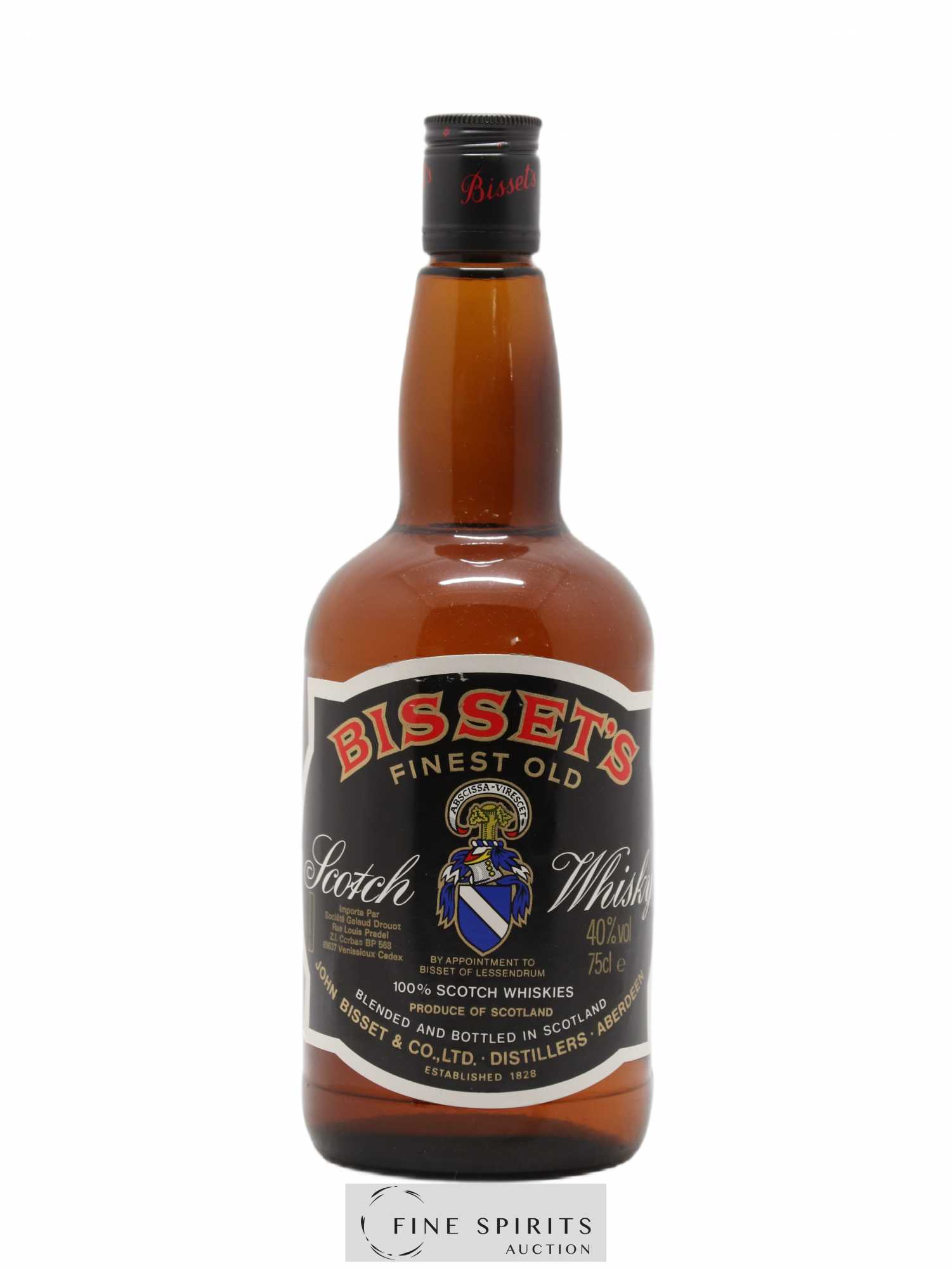 Bisset's Of. Finest Old - Posten von 1 Flasche - 0