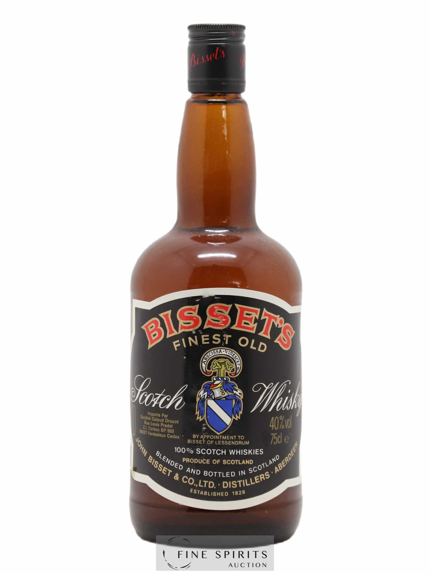 Bisset's Of. Finest Old - Posten von 1 Flasche - 0